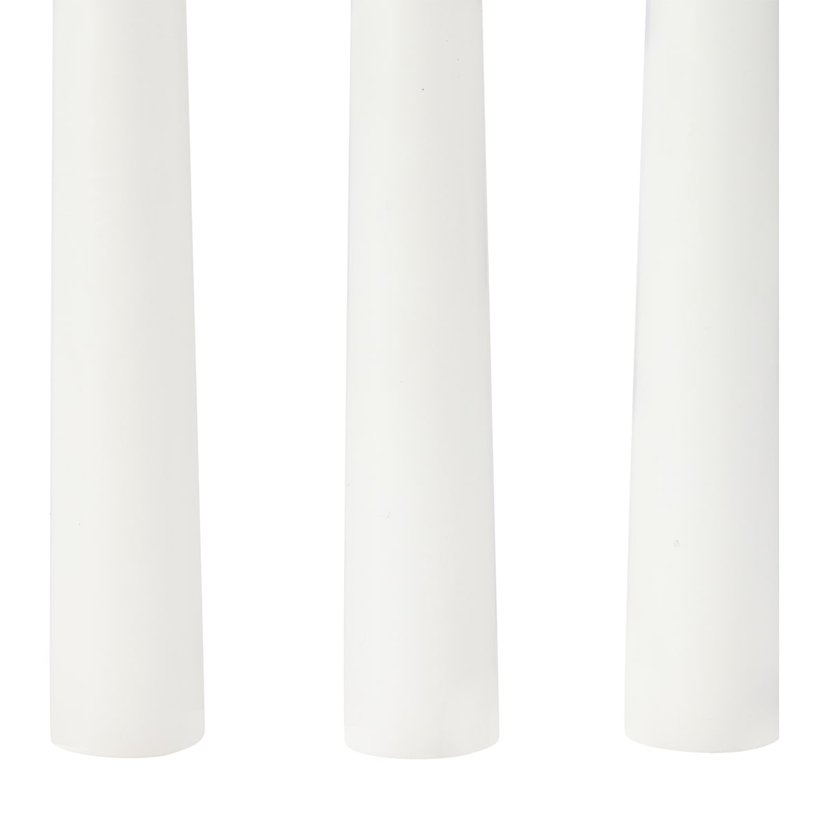 3 Pack White Taper Candles Kmart