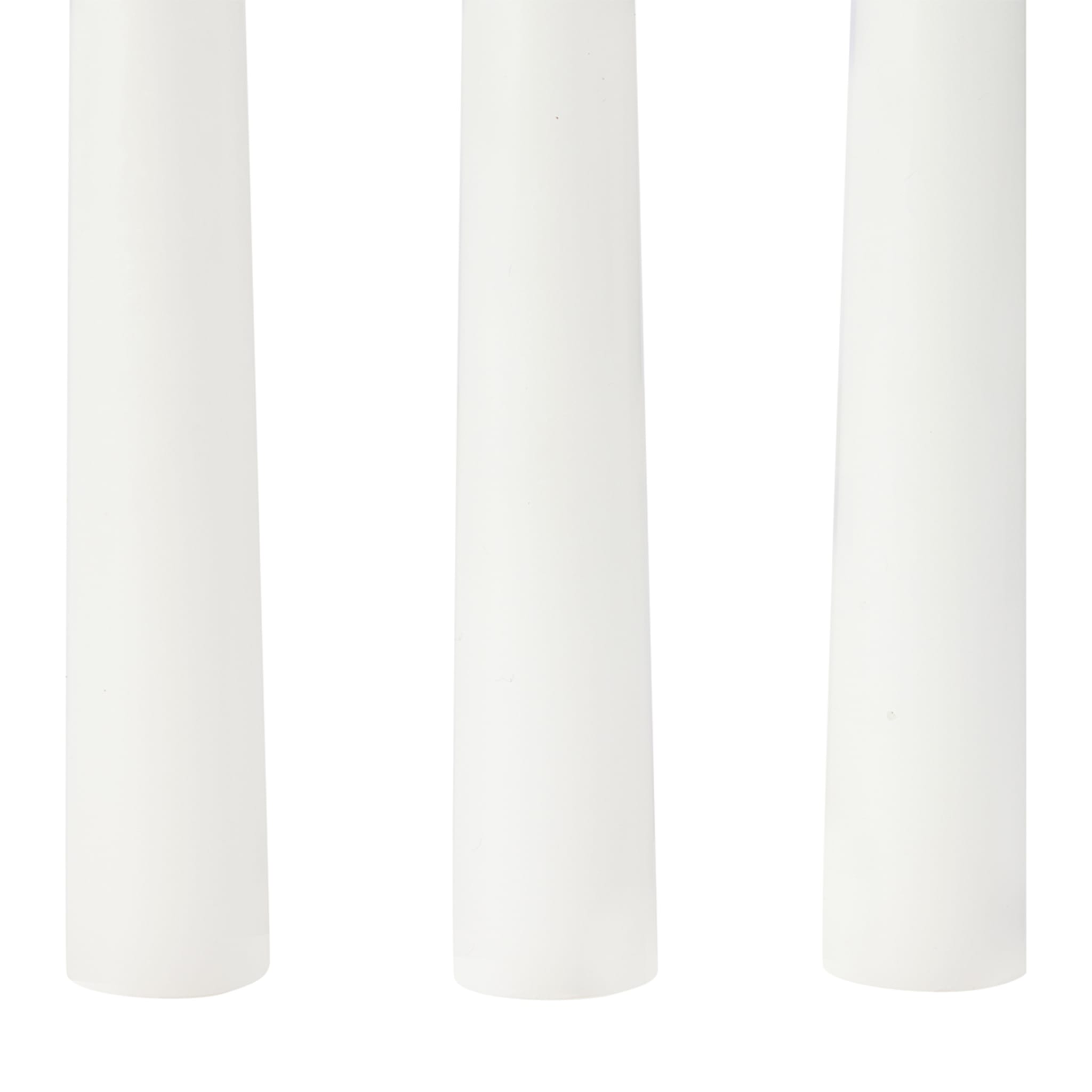 3 Pack White Taper Candles Kmart