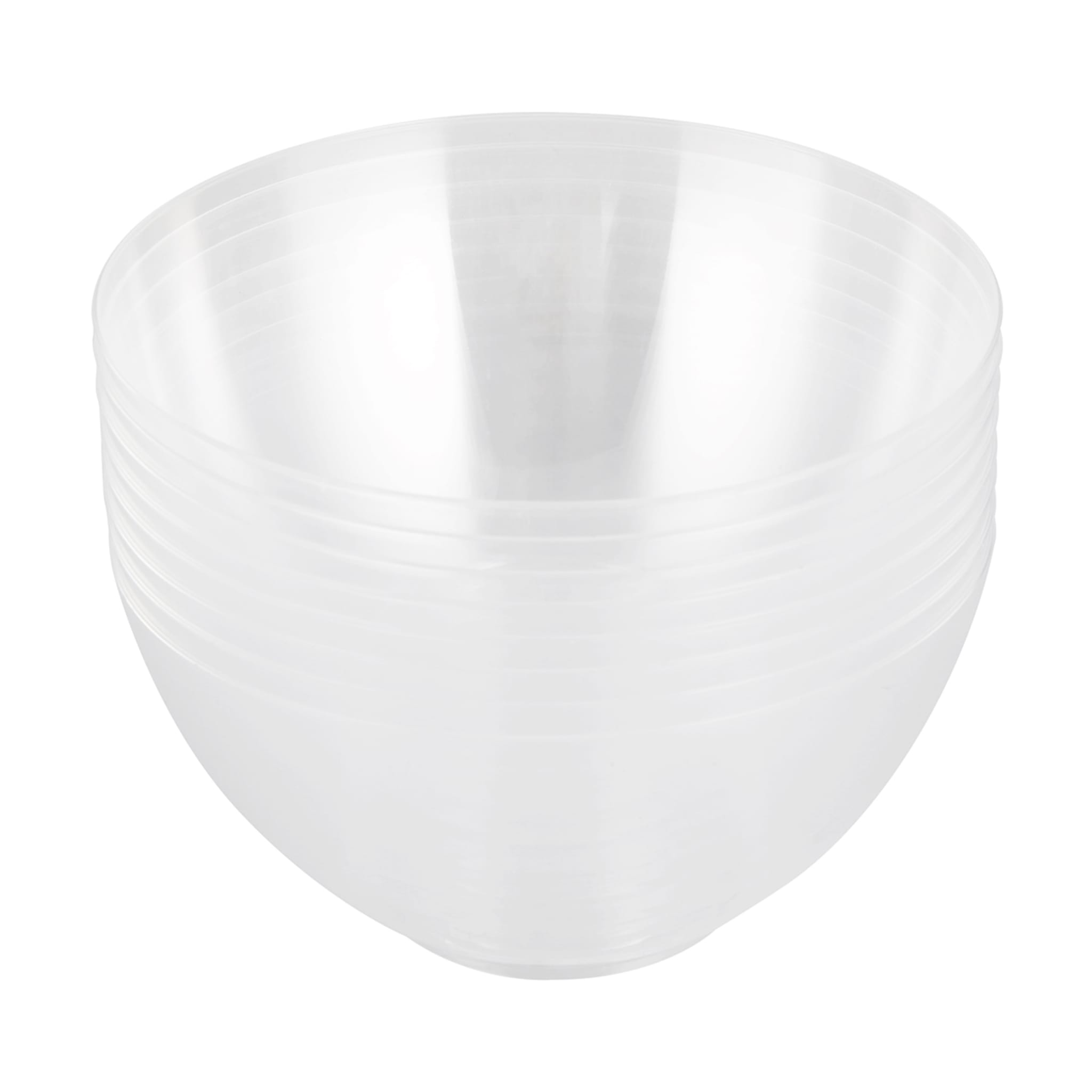 8 Pack Clear Plastic Bowls Kmart