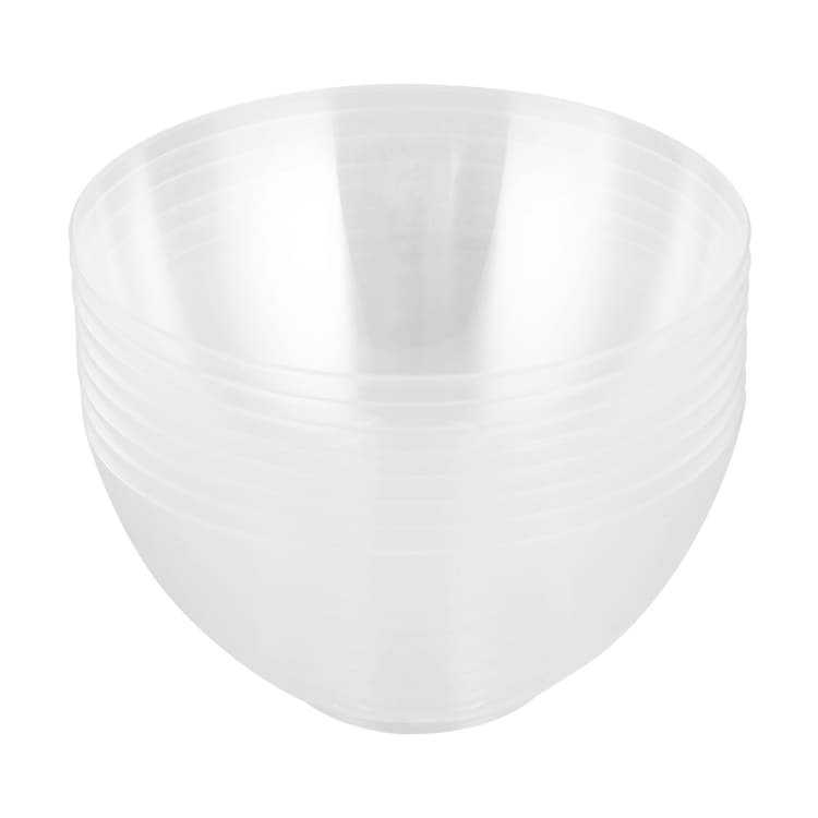 8 Pack Clear Plastic Bowls Kmart