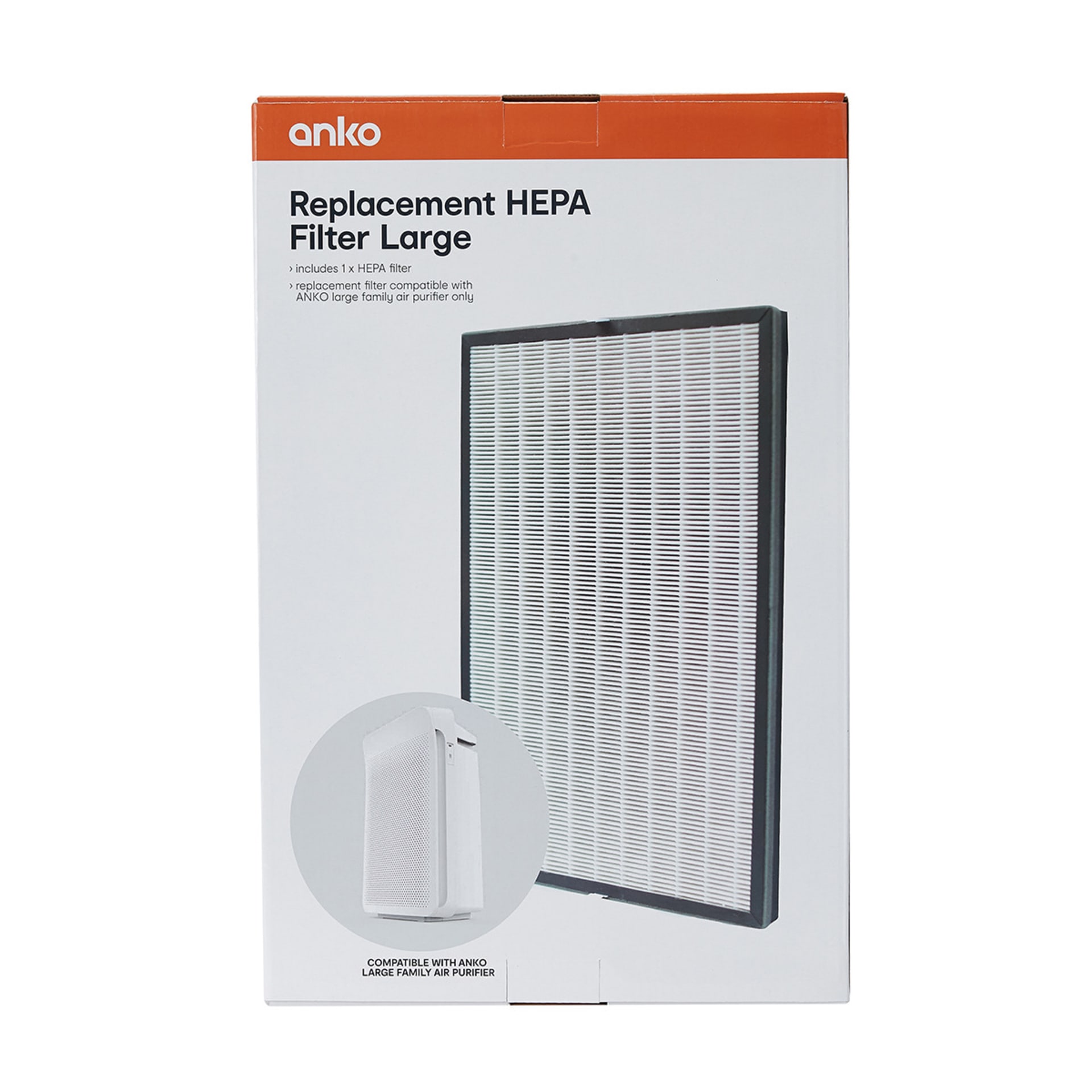 Replacement HEPA Filter Large Kmart