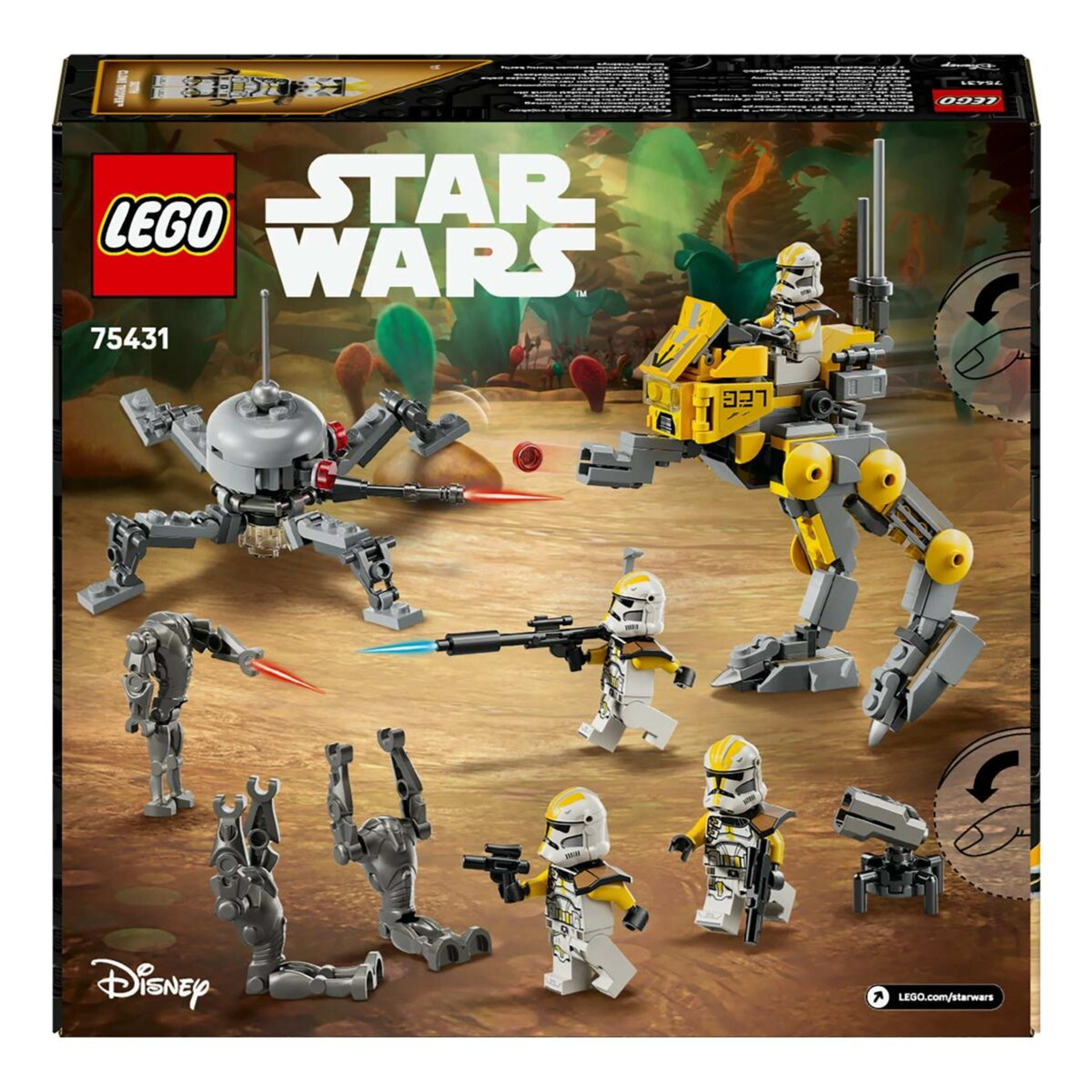 10 LEGO Star Wars 327th Star Corps Clone Troopers Battle Pack 75431, 10 of 10