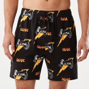 AC/DC License Shorts - Kmart