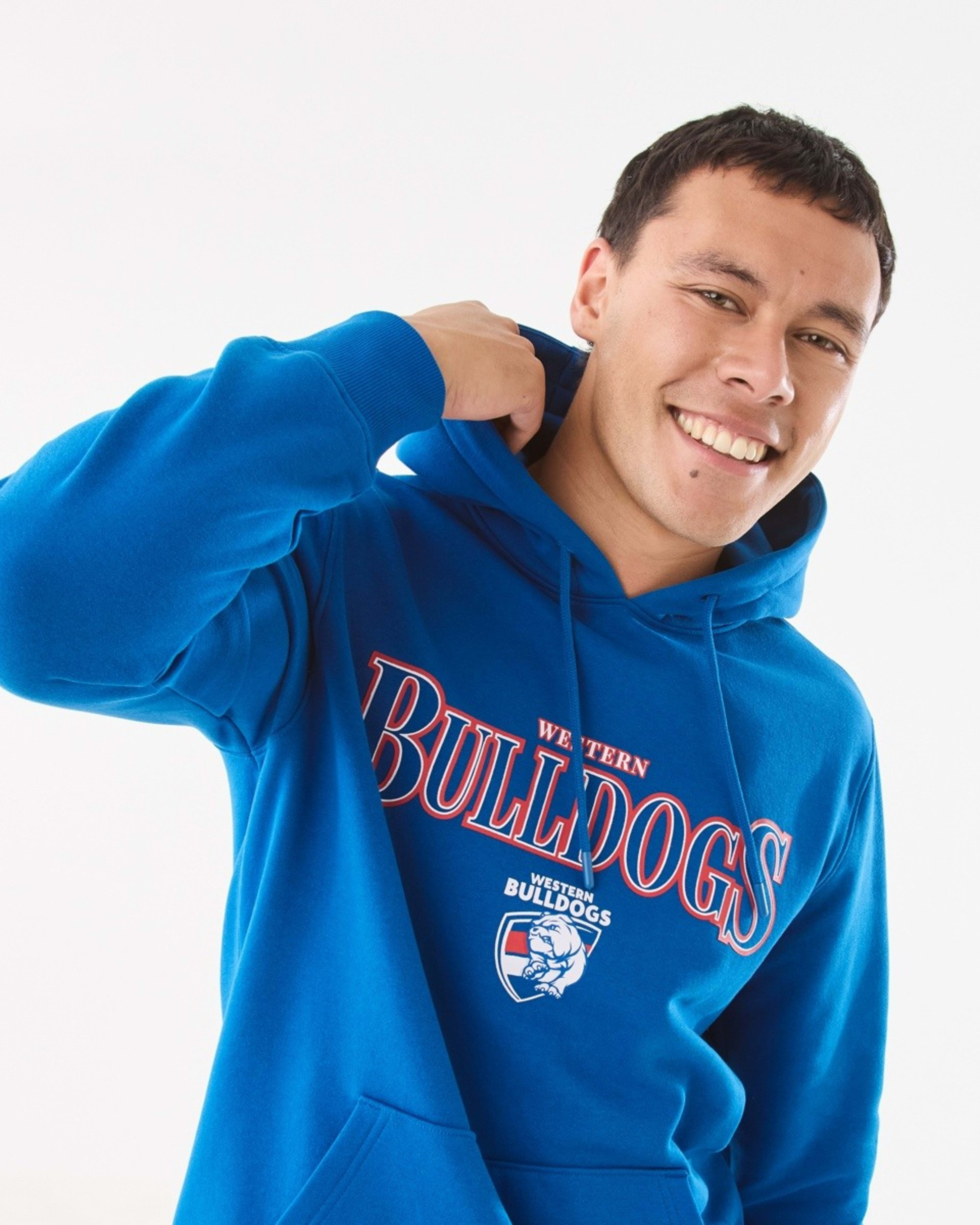 4 AFL Adult Hoodie Bulldogs, 4 of 7