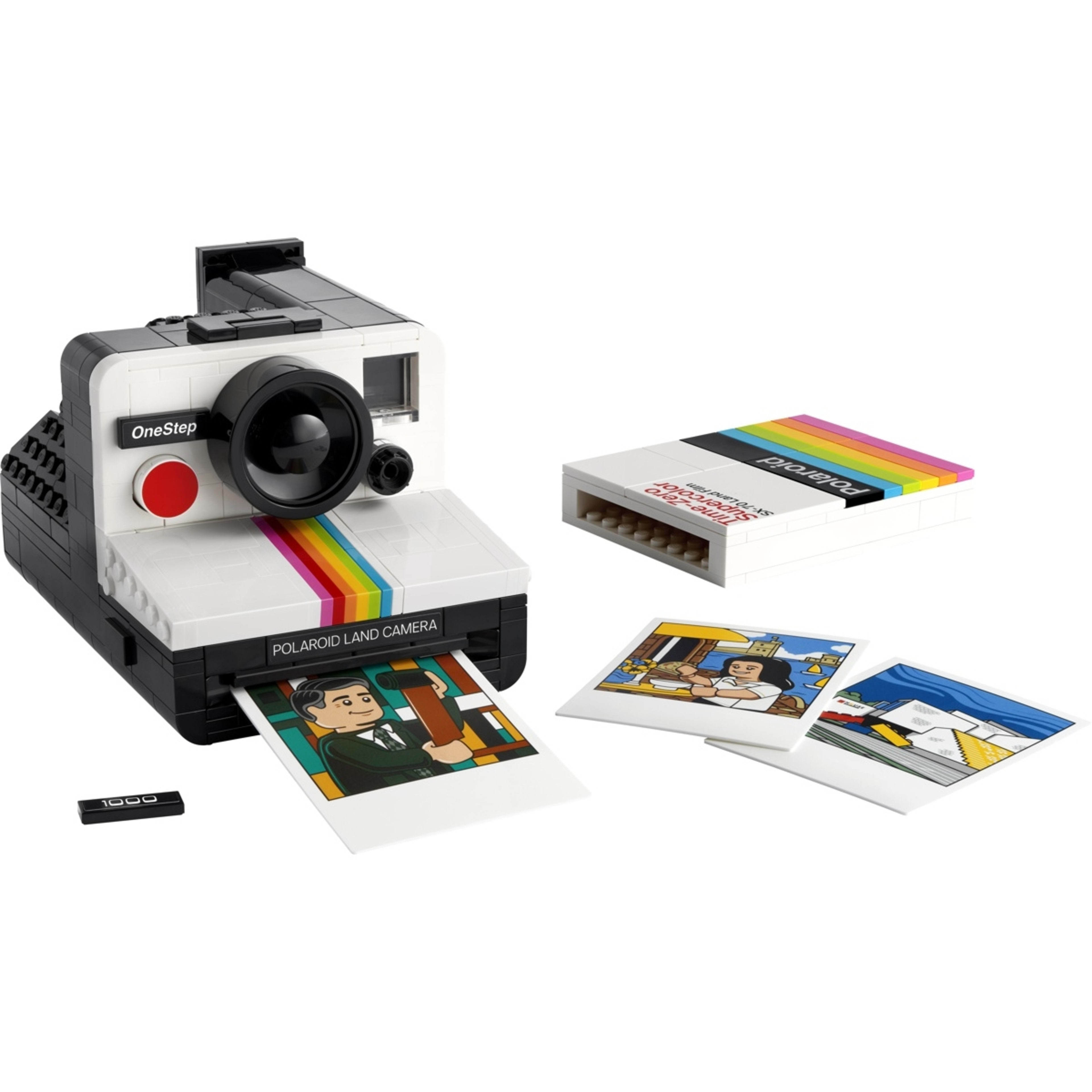 3 LEGO Ideas Polaroid OneStep SX-70 Camera 21345, 3 of 11
