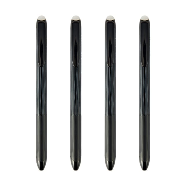 4 Pack Black Erasable Gel Pen Kmart