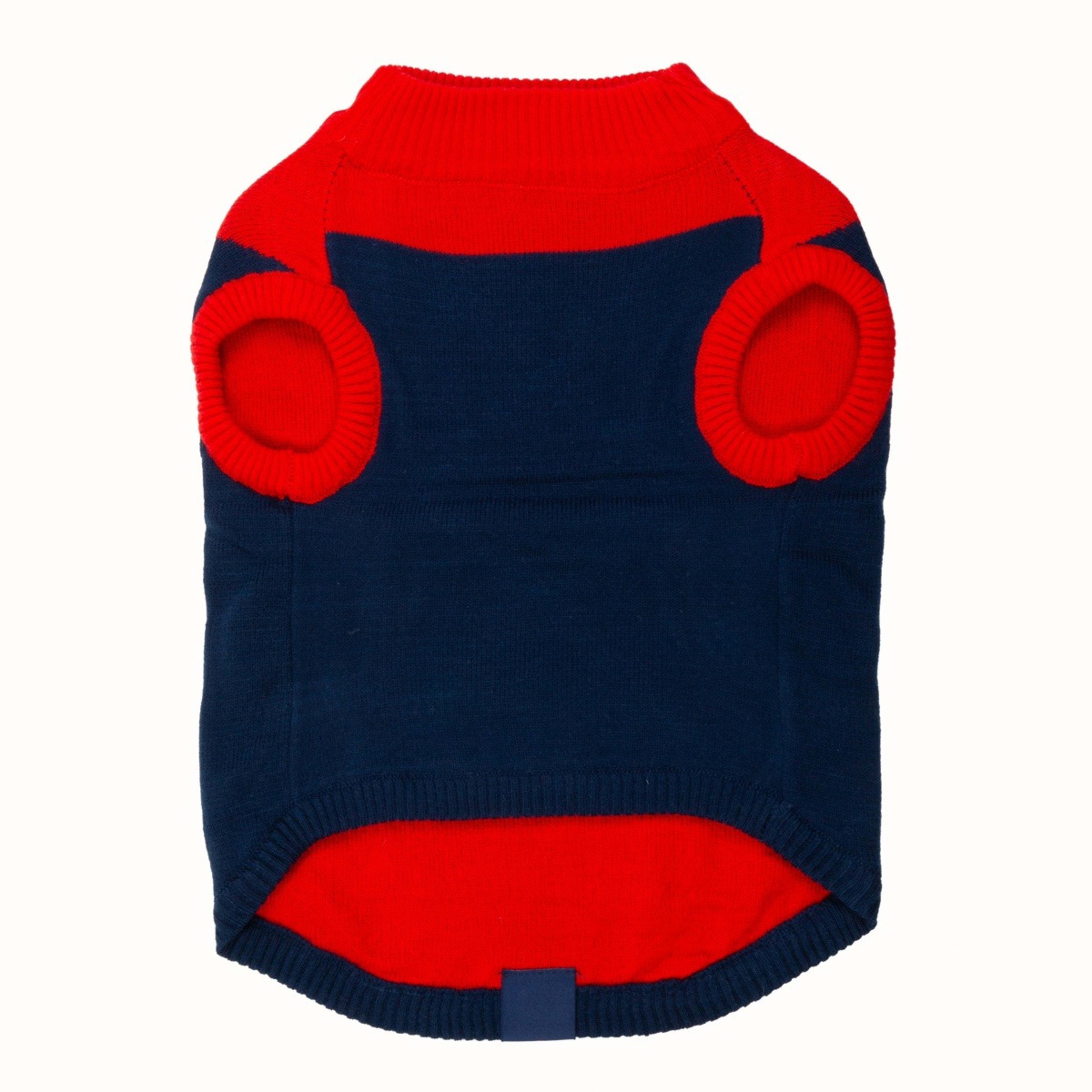 2 AFL Melbourne Demons Pet Jumper - Large, 2 of 3