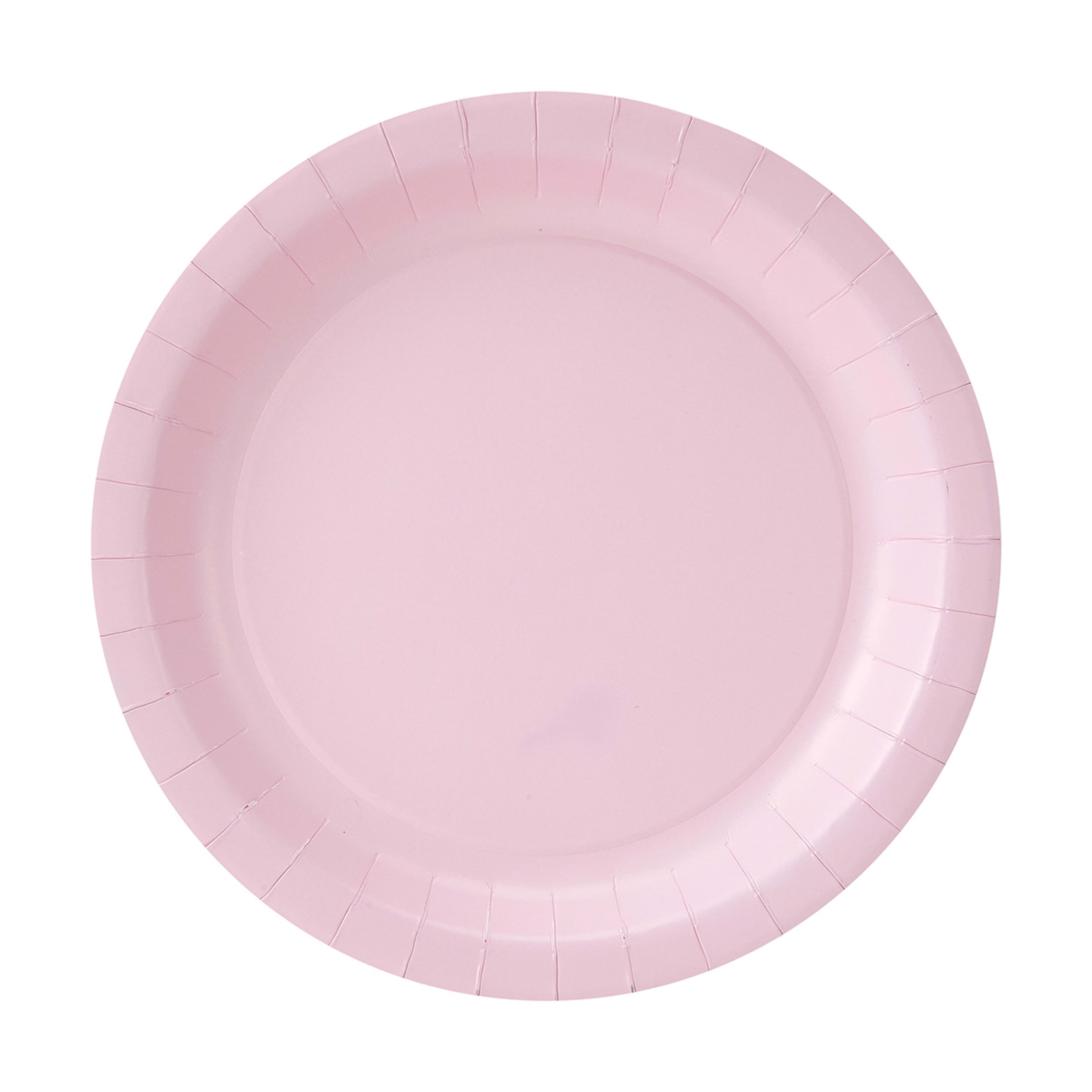 16 Pack Pink Paper Plates Kmart