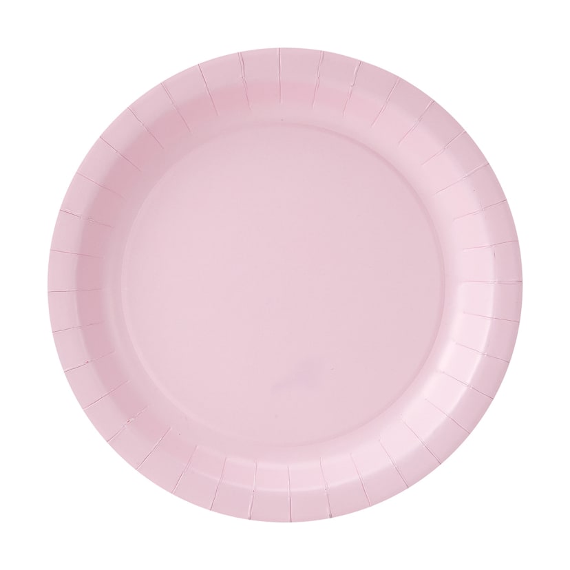 16 Pack Pink Paper Plates Kmart
