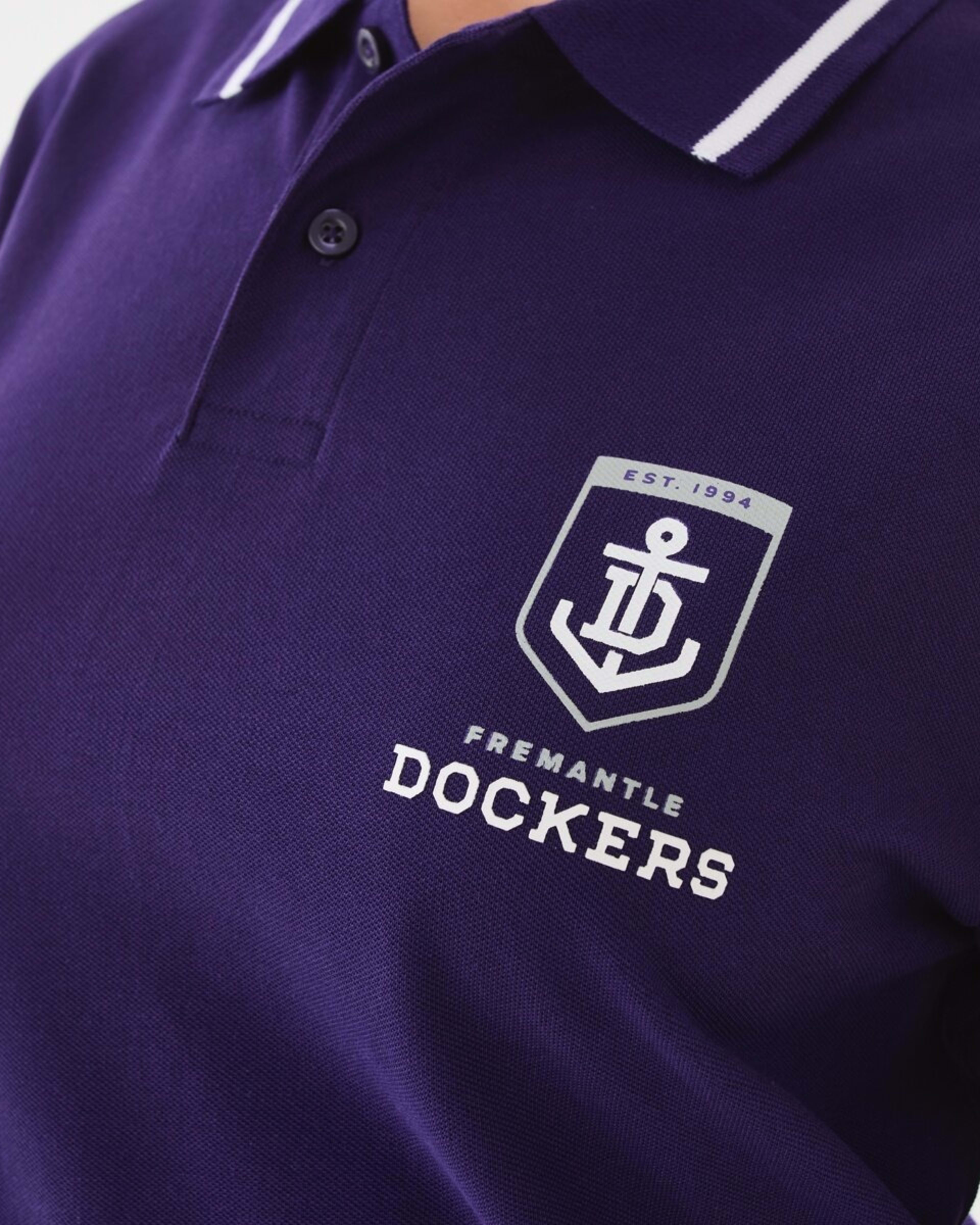 6 Official AFL Adult Polo Shirt Fremantle, 6 of 6