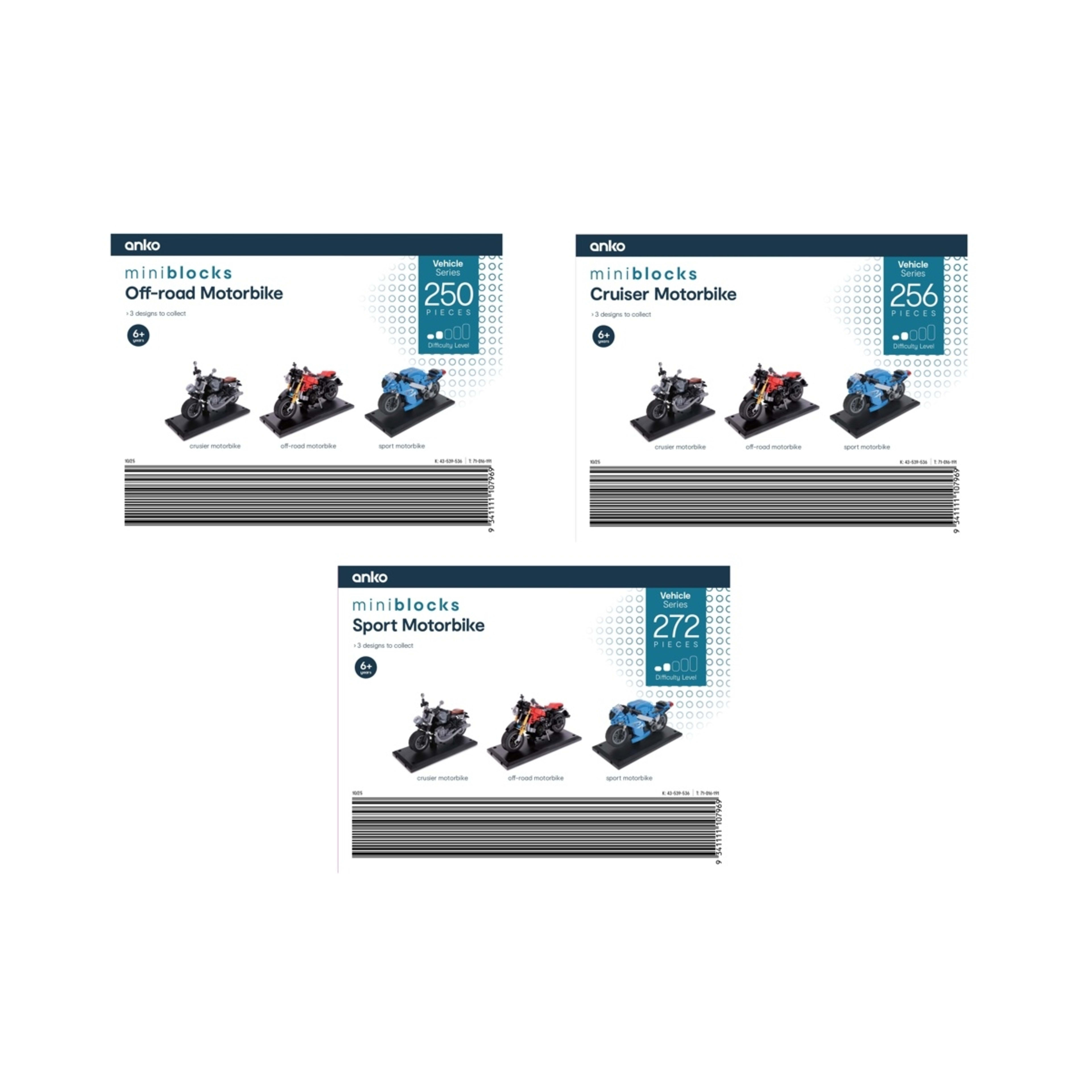 5 Mini Blocks Vehicle Series - Assorted, 5 of 5