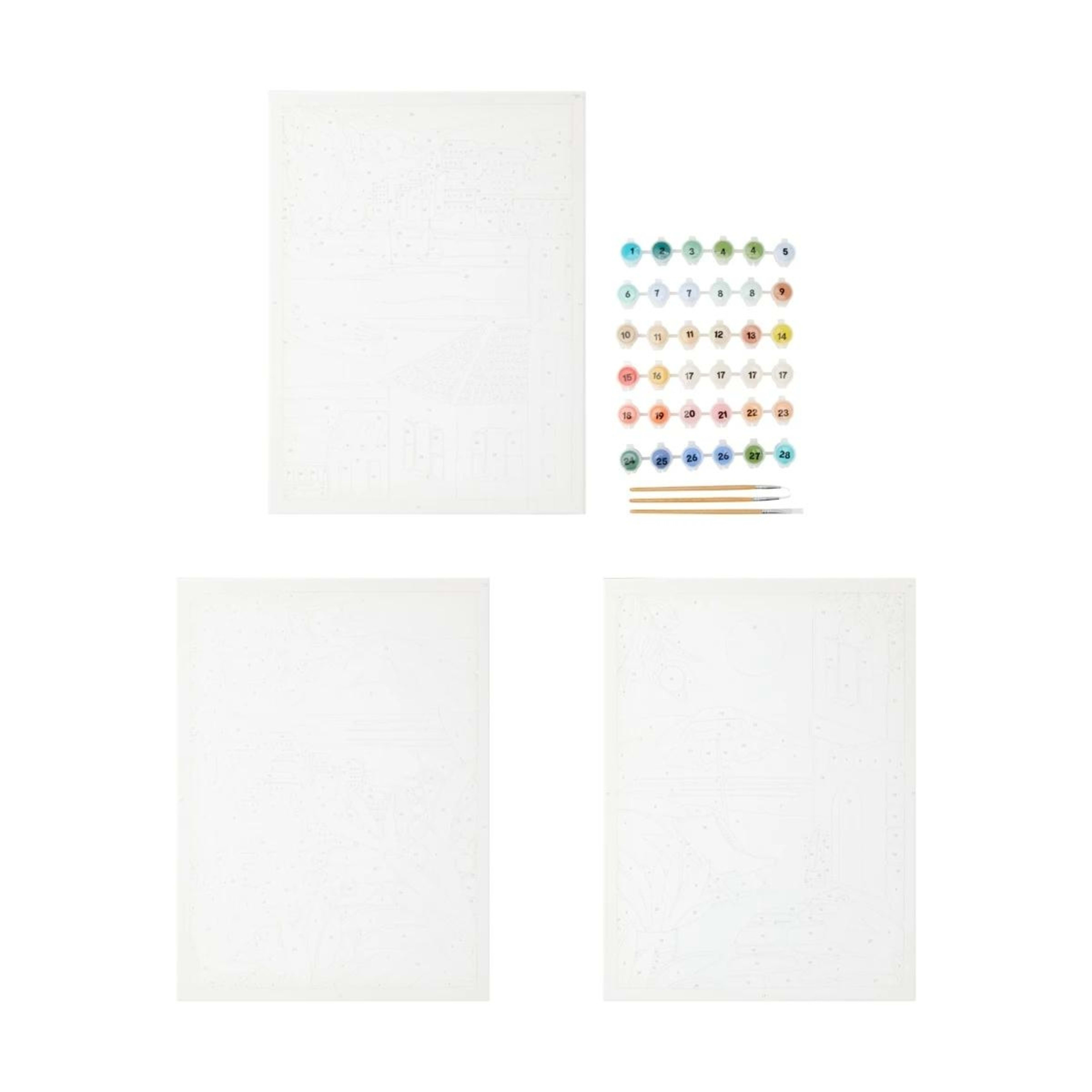 2 3 Pack Paint by Numbers - Sicily, 2 of 3