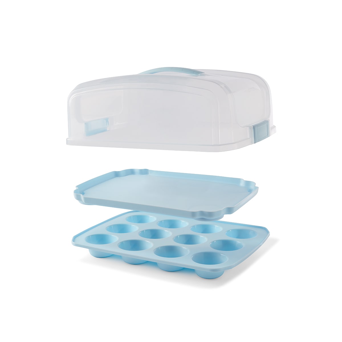 2in1 Cake & 12 Cupcake Carrier Kmart