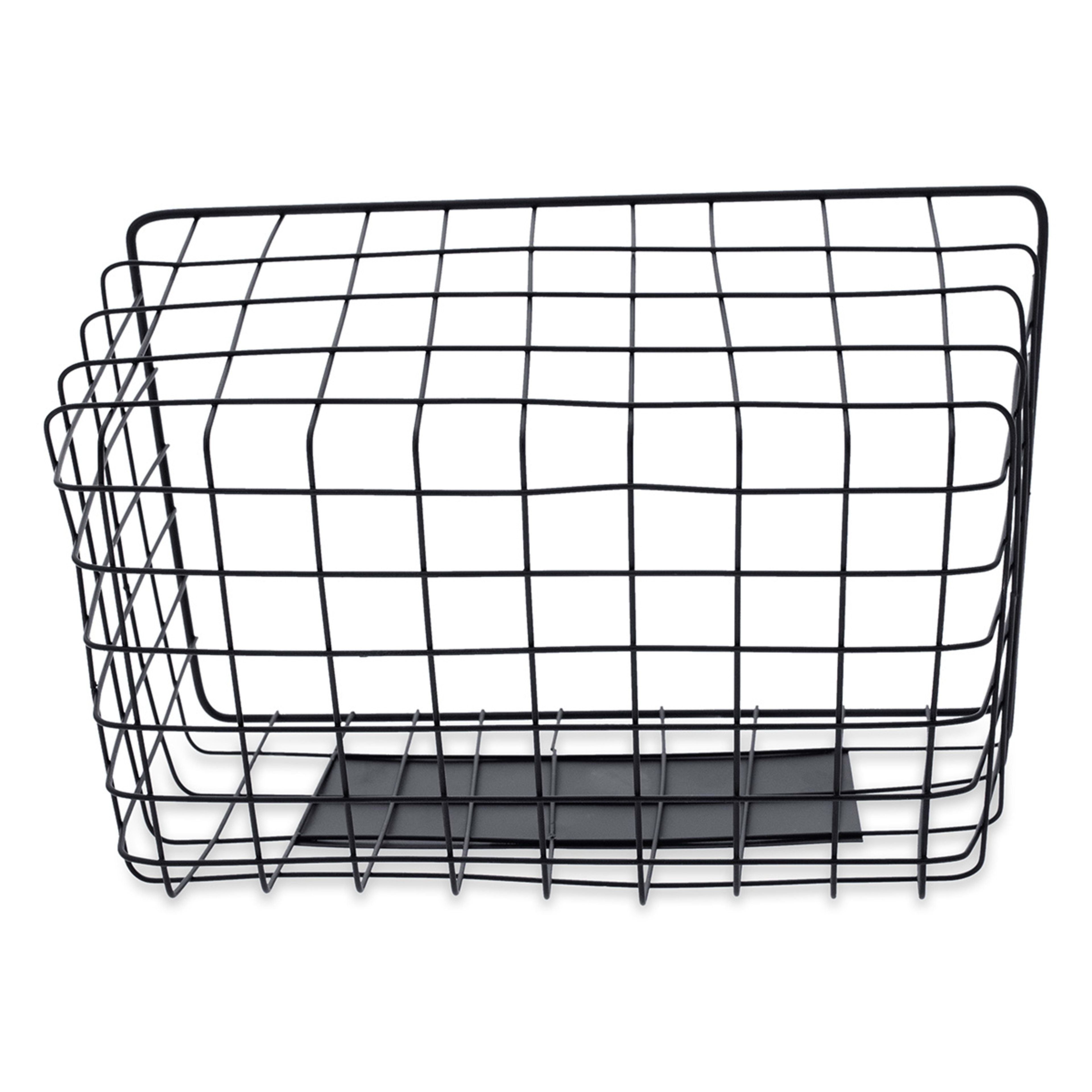 Wire Basket Black Kmart