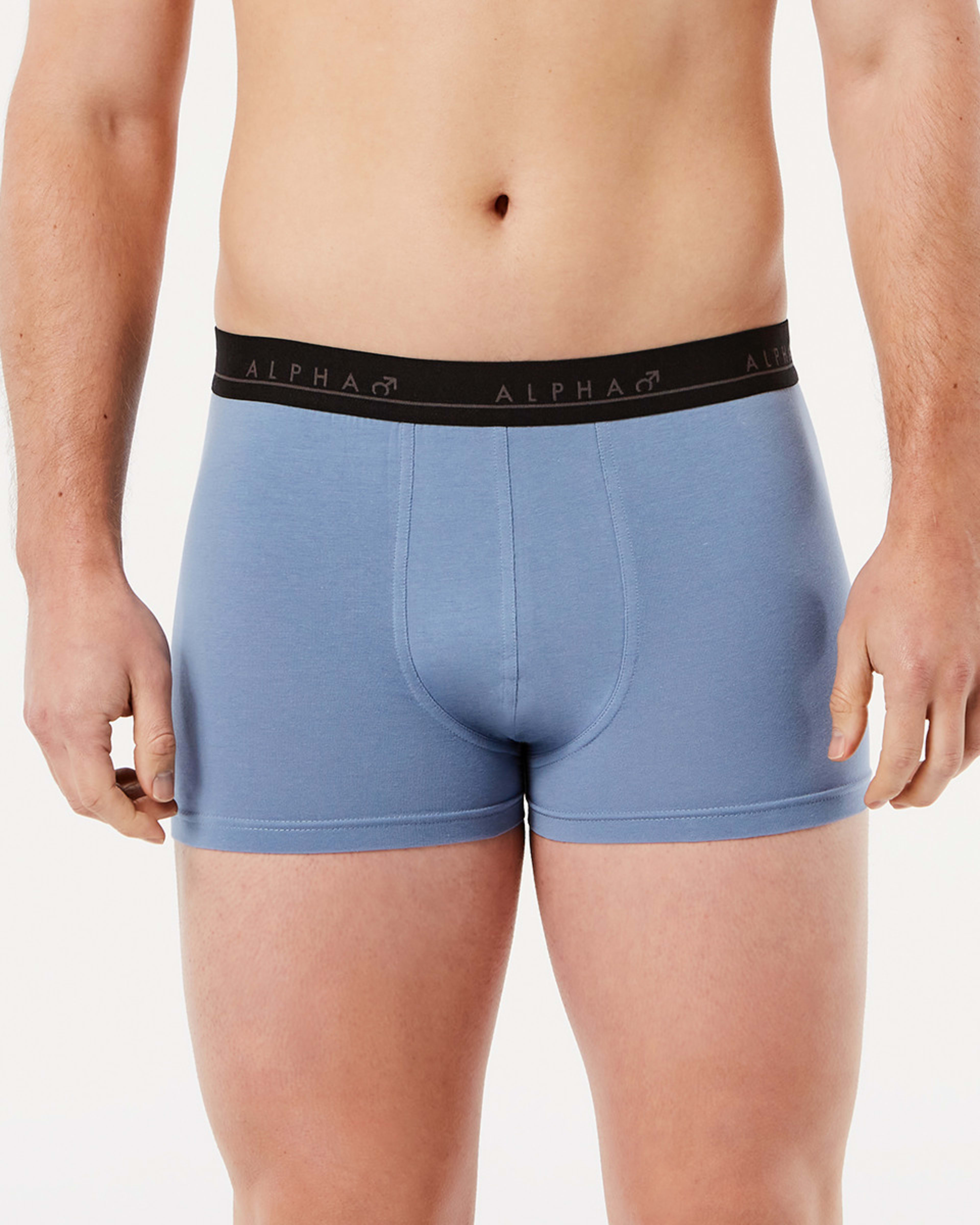 2 5 Pack Plain Trunks TURQUOISE BLUE, 2 of 10