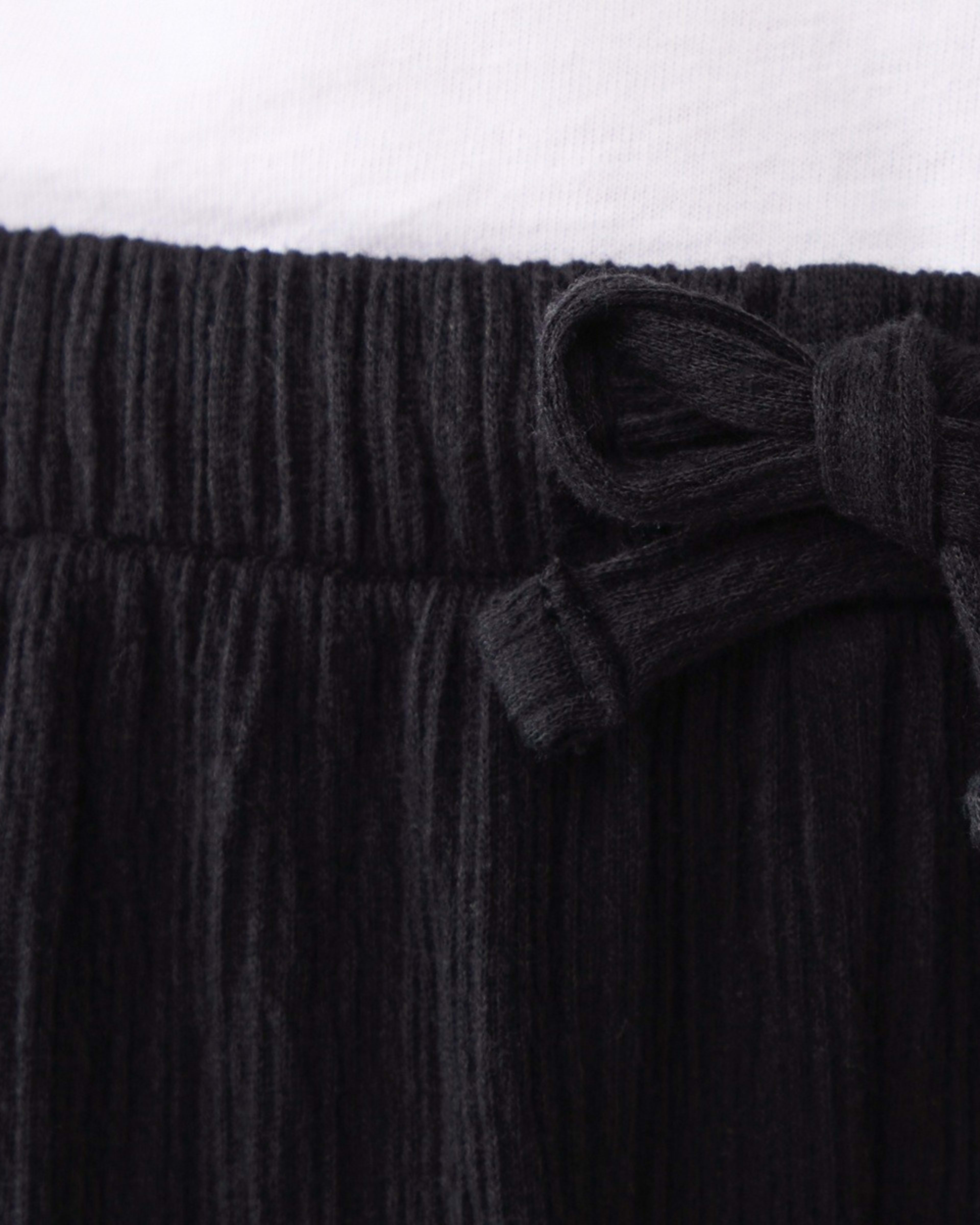3 Crinkle Pants BLACK, 3 of 6