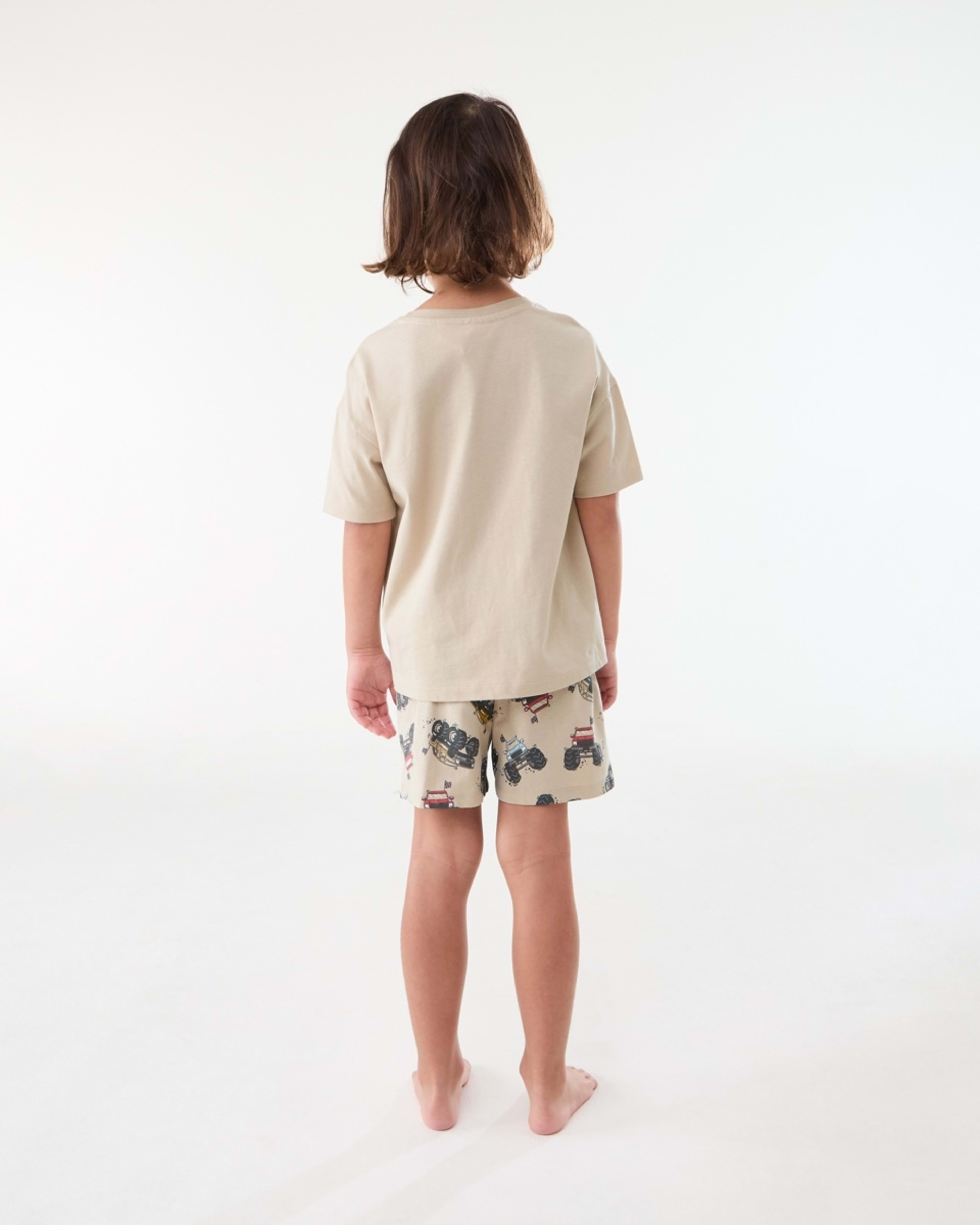 2 Short Sleeve Jersey Pyjama Set MONSTER RACING, 2 of 7