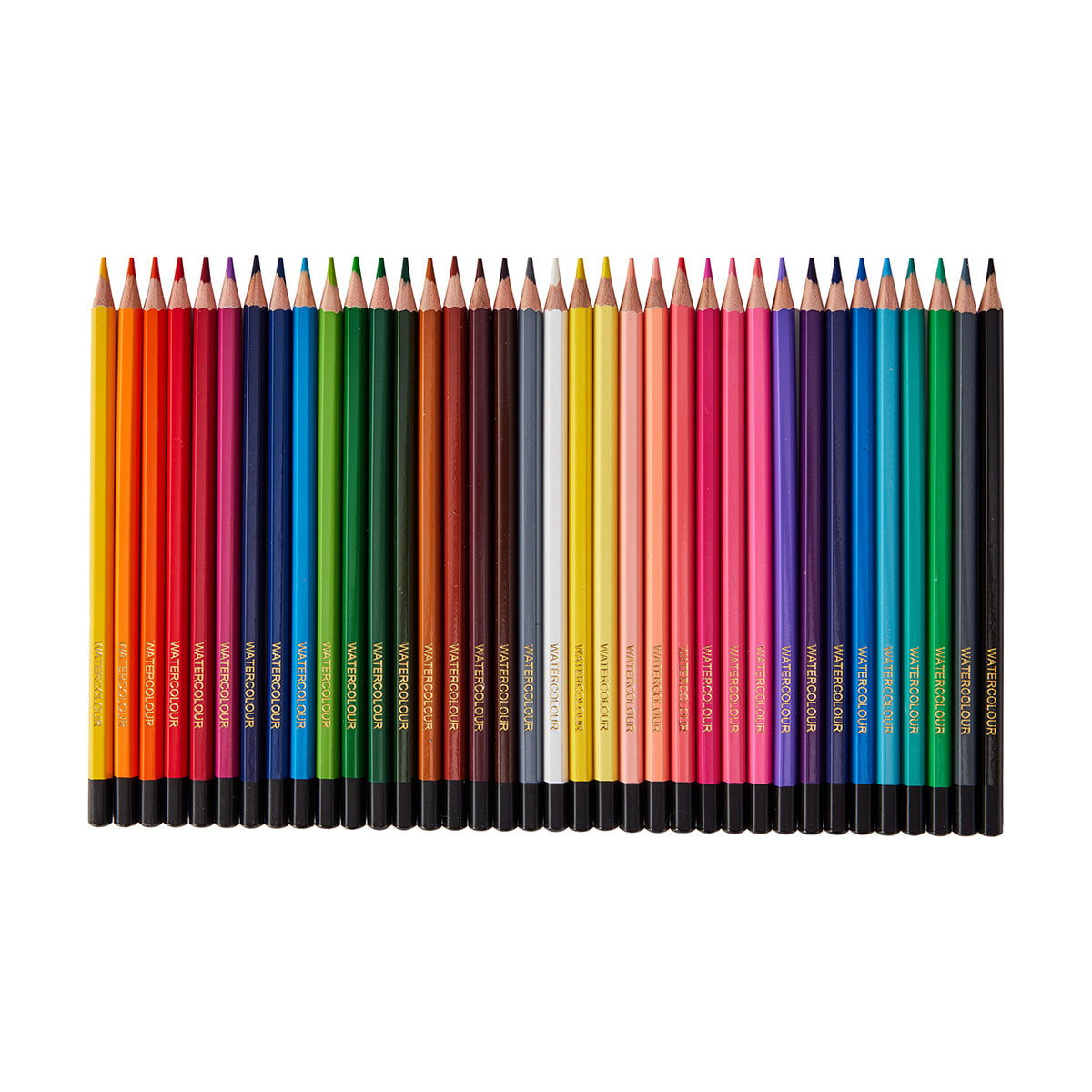 36 Pack Watercolour Pencil Set - Kmart