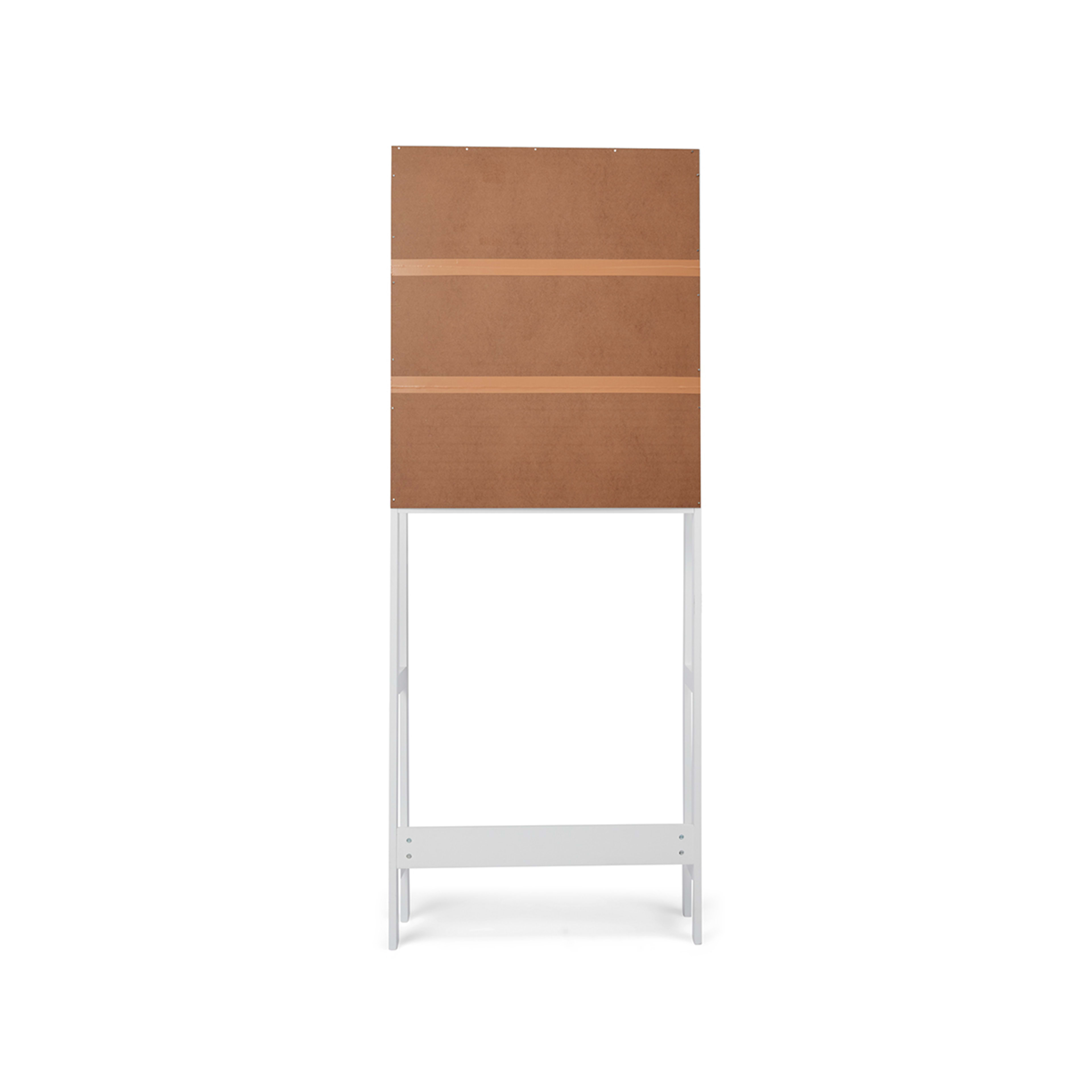 5 Over Toilet Panelled Shelf Unit, 5 of 9