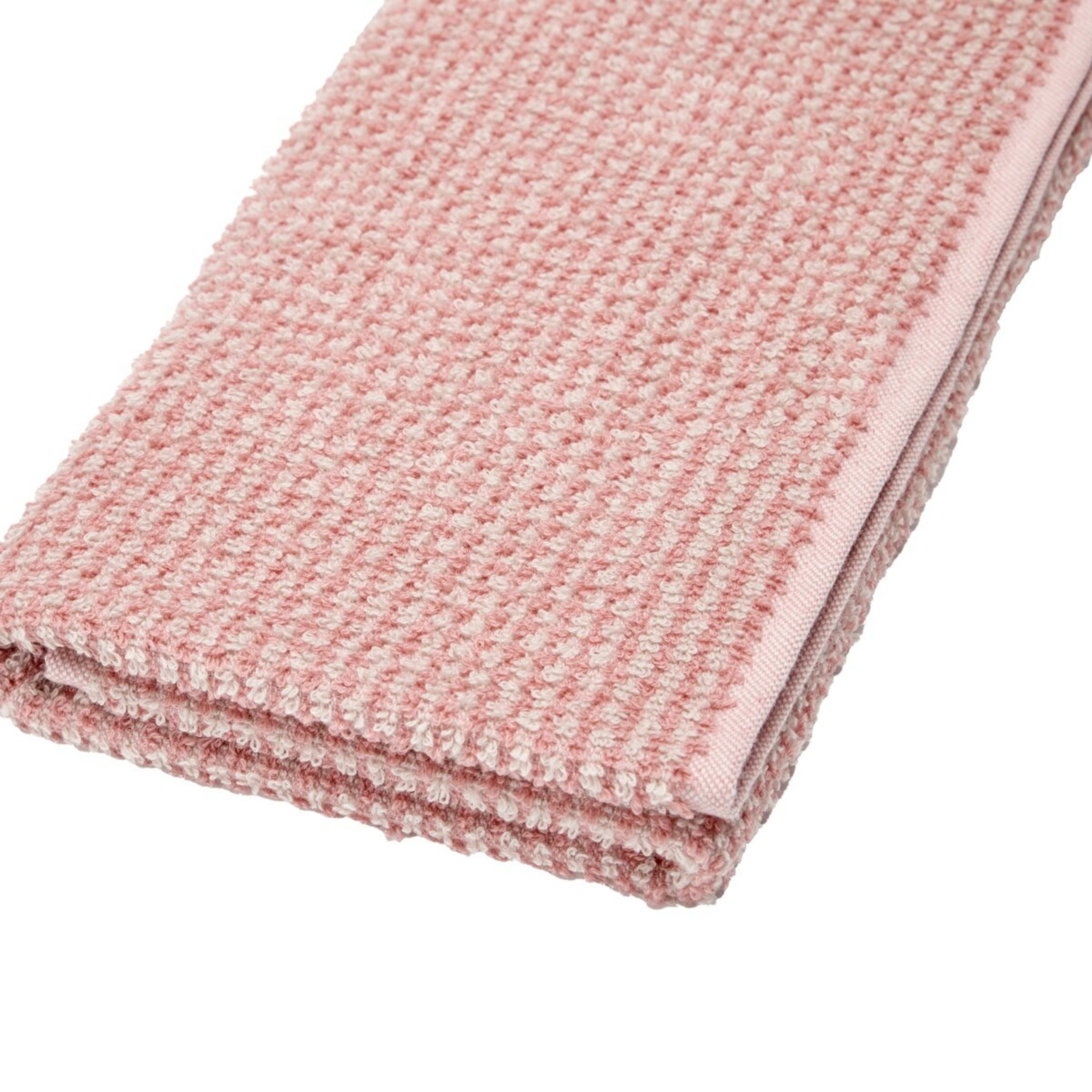 4 Mini Waffle Cotton Hand Towel - Rose Tan, 4 of 6