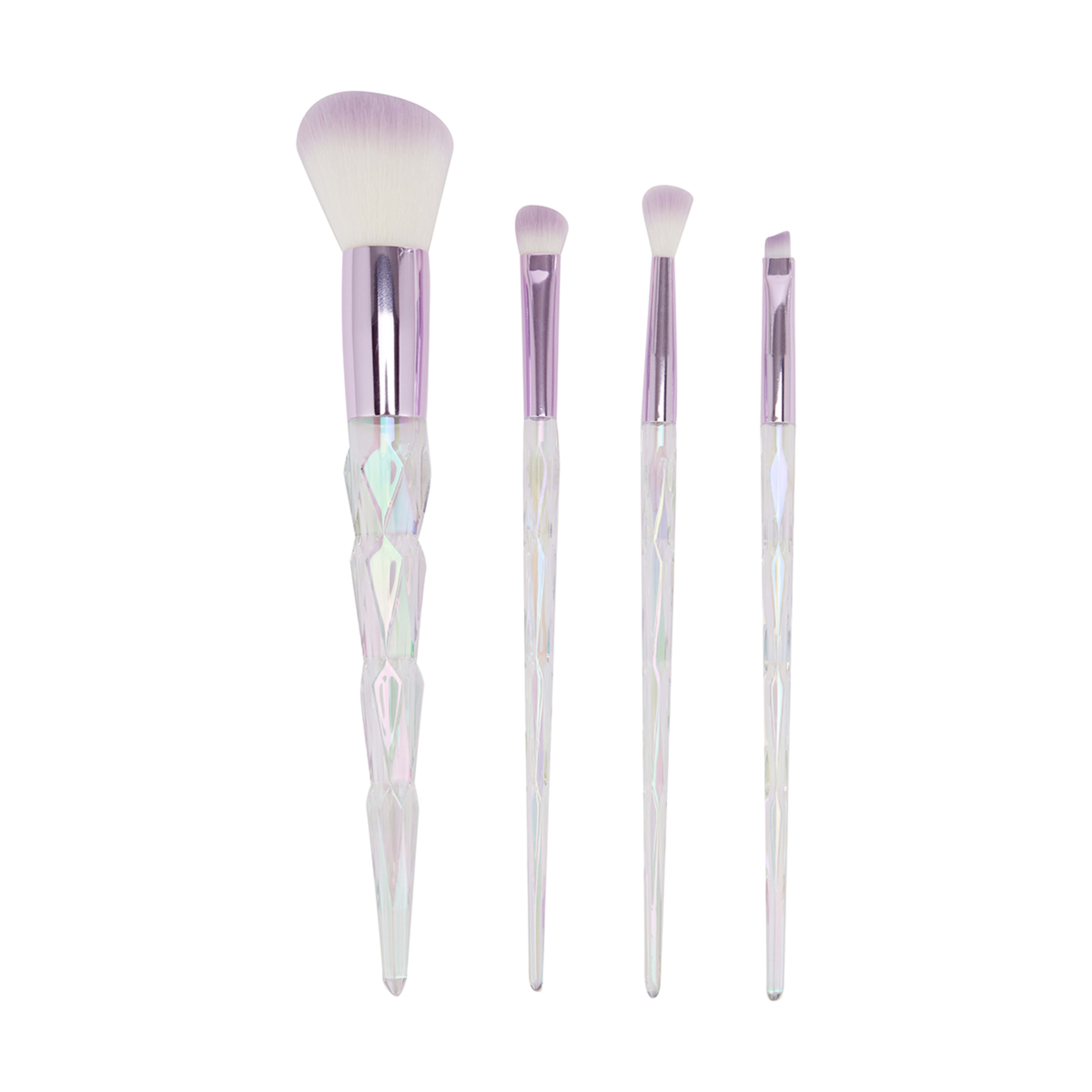 4 OXX Cosmetics 5 Piece Makeup Brush Set - Purple, 4 of 8