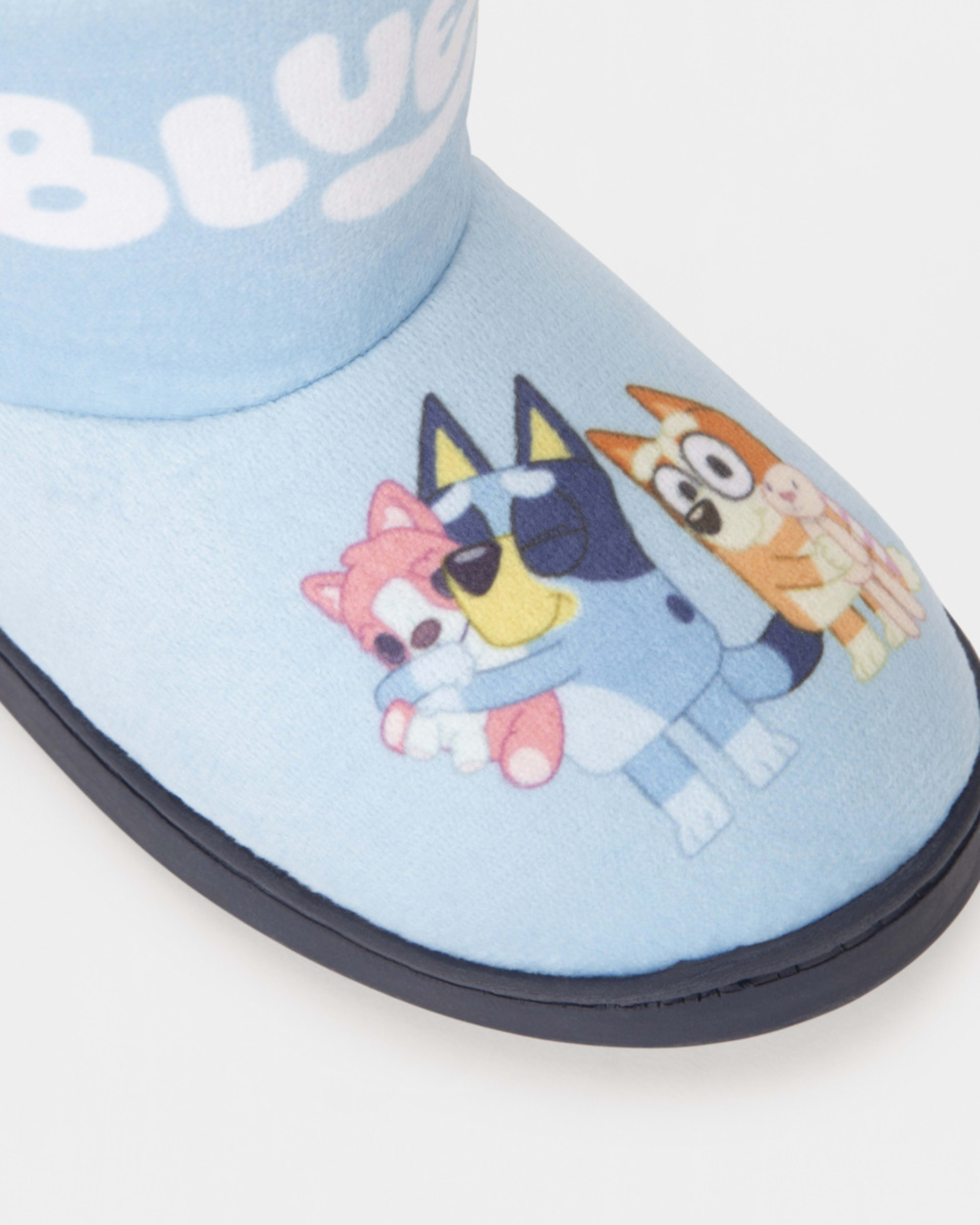 Junior Bluey License Slipper Boots Kmart