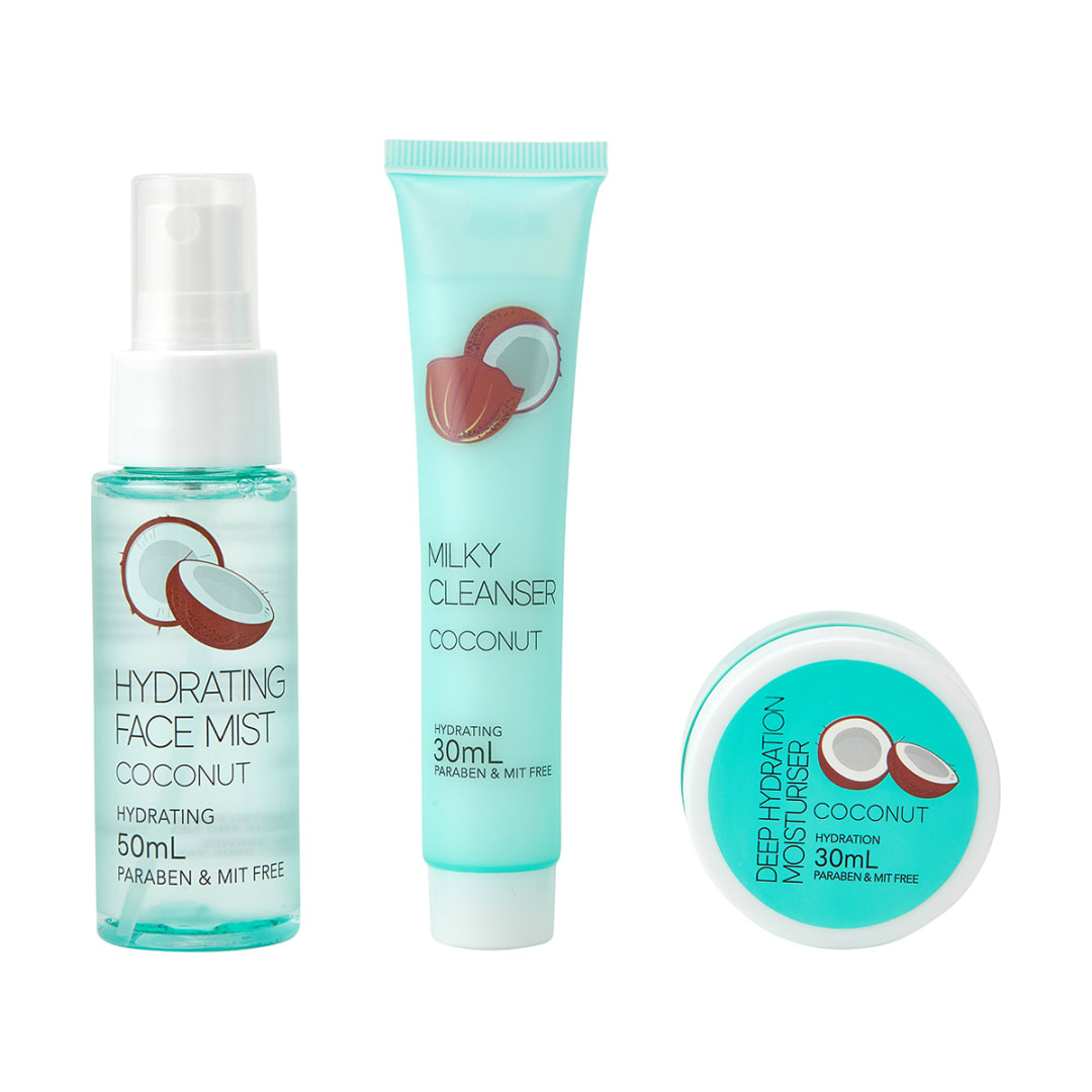 Superfruits Mini Skin Kit Coconut Kmart