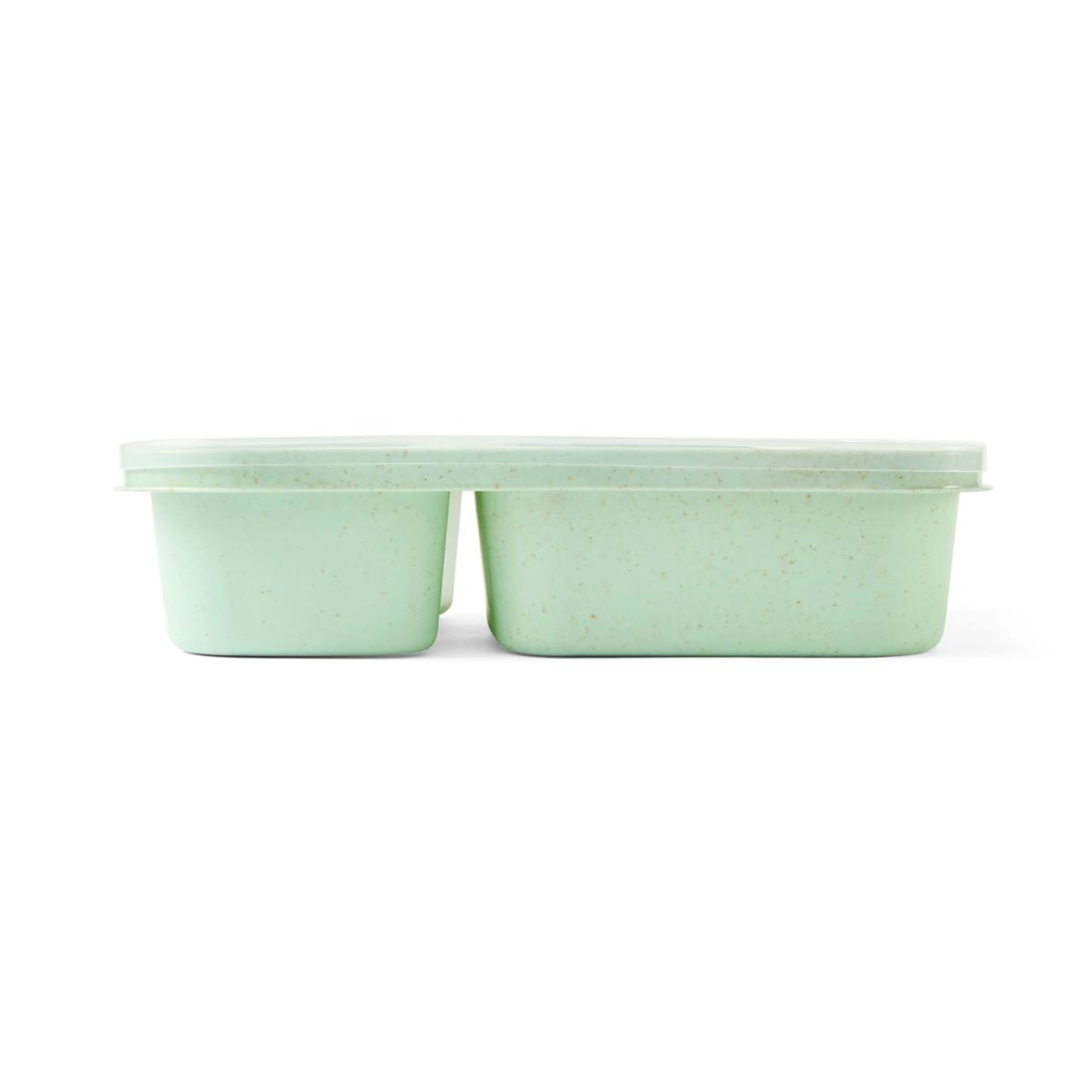 5 Sage Wheat Straw 3 Section Container, 5 of 7