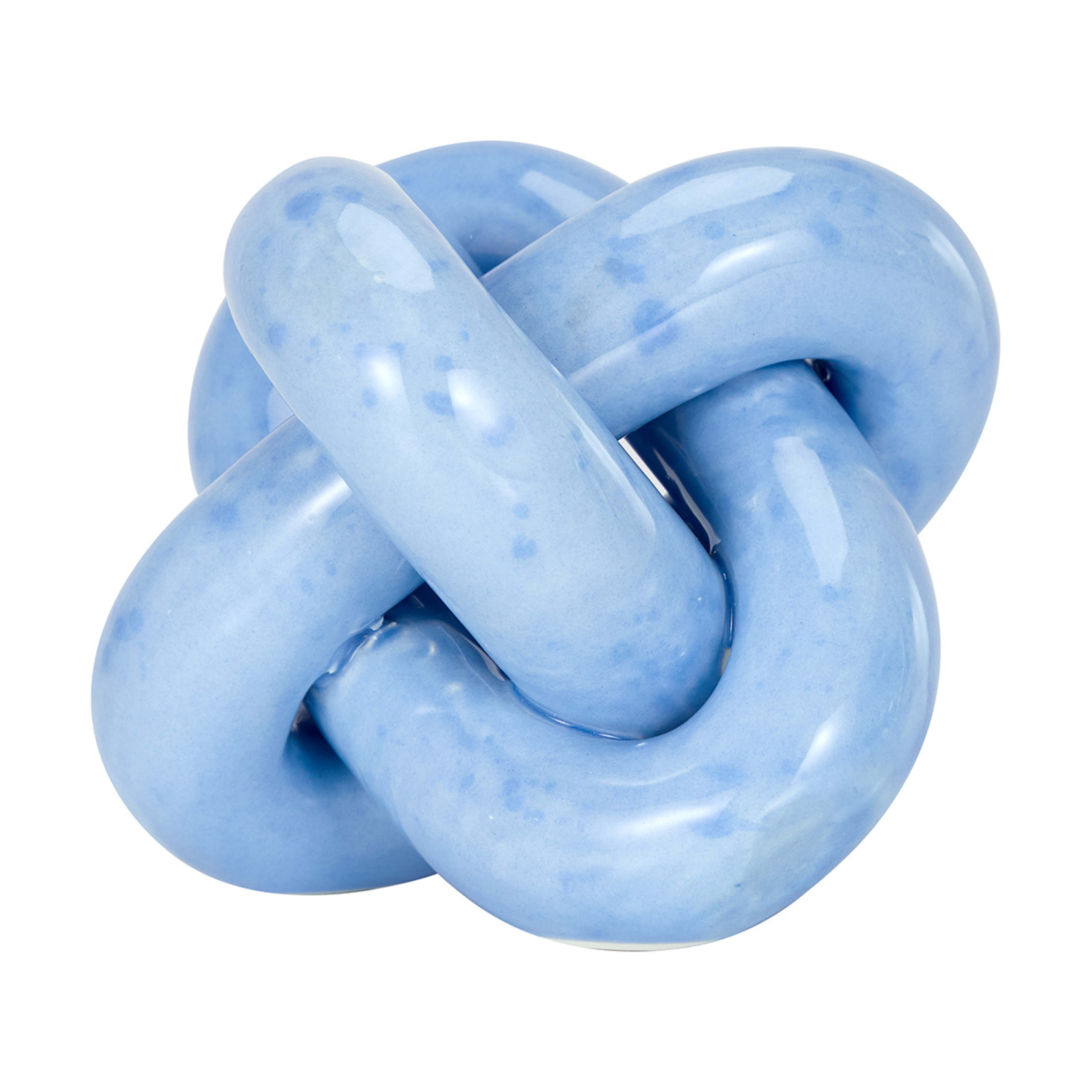 1 Ceramic Knot Decor Object
