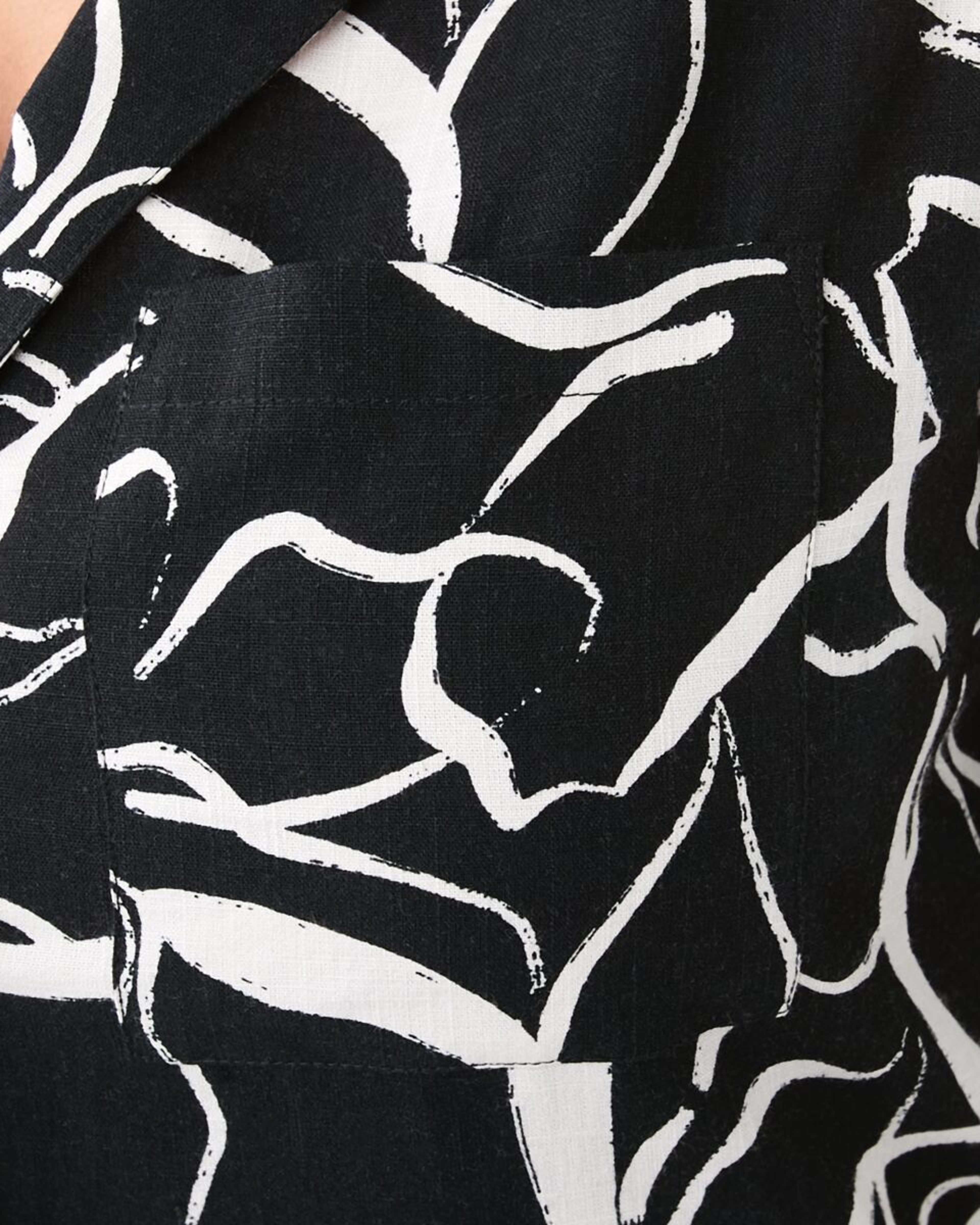 7 Curve Short Sleeve Resort Shirt Sktchflr B, 7 of 8