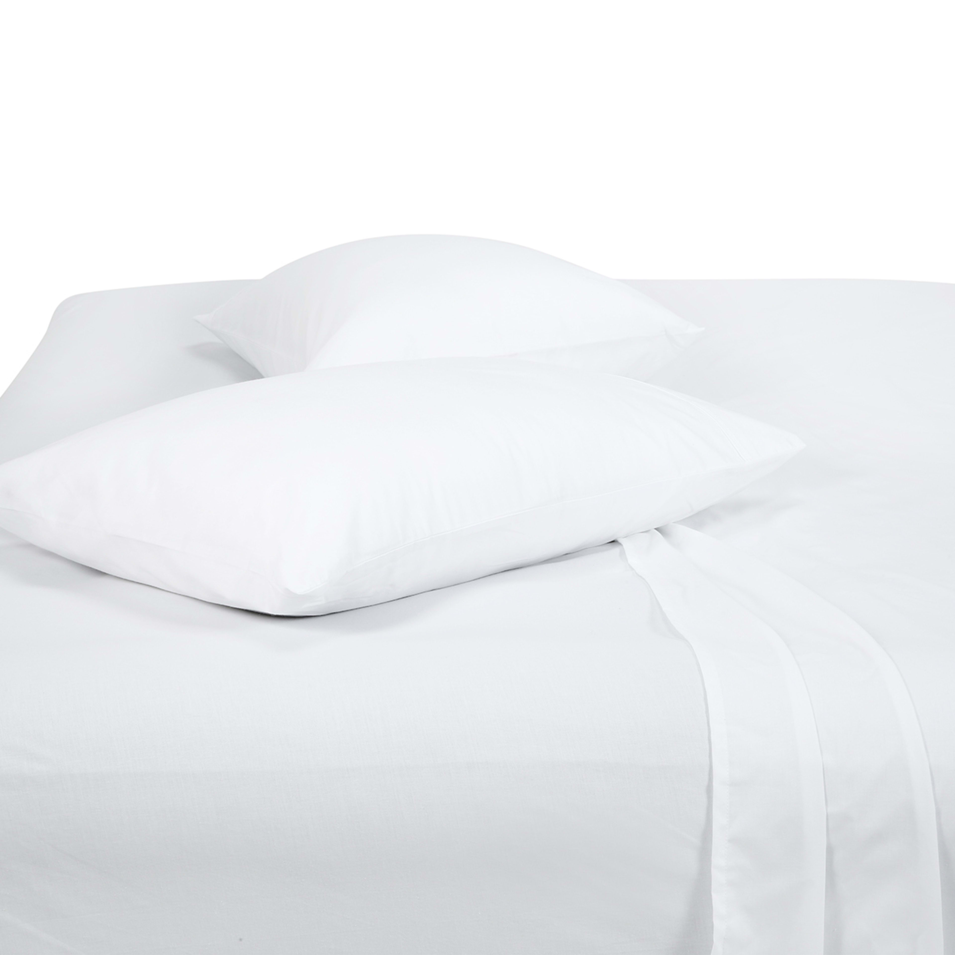 180 Thread Count Sheet Set Queen Bed, White Kmart