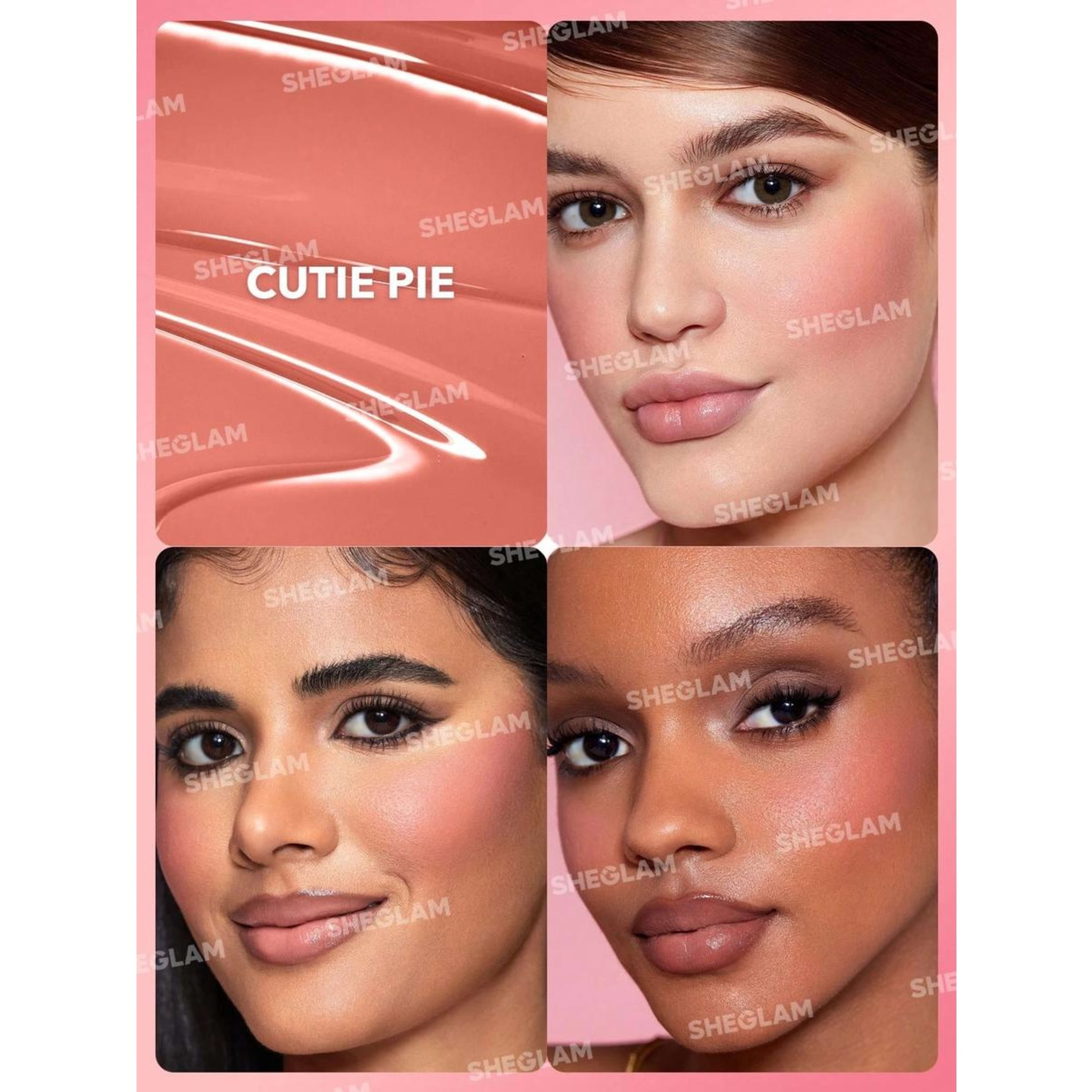 2 SHEGLAM Color Bloom Liquid Blush - Cutie Pie, 2 of 6