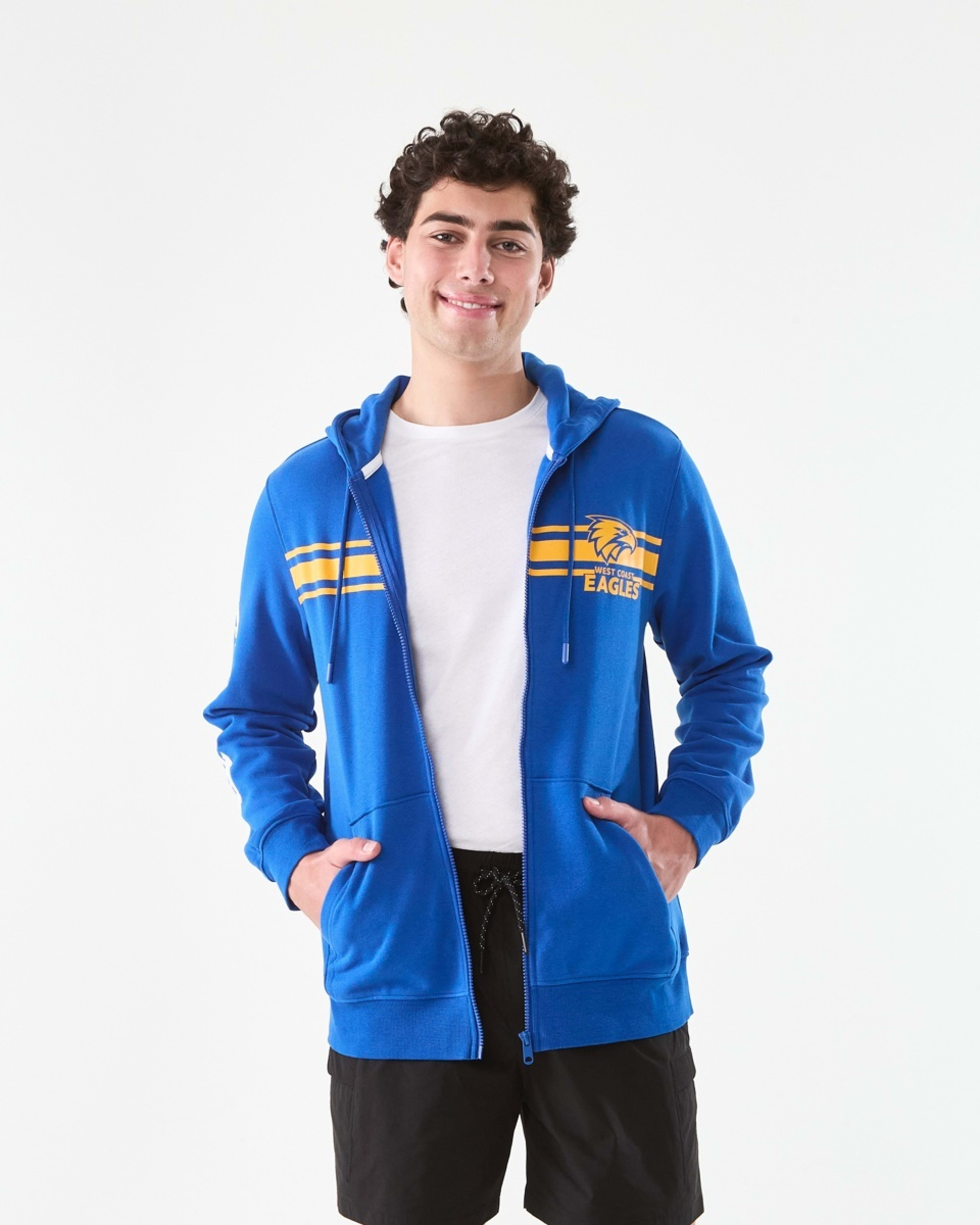 2 Official AFL Adult Zip Through Hoodie West Coast, 2 of 9
