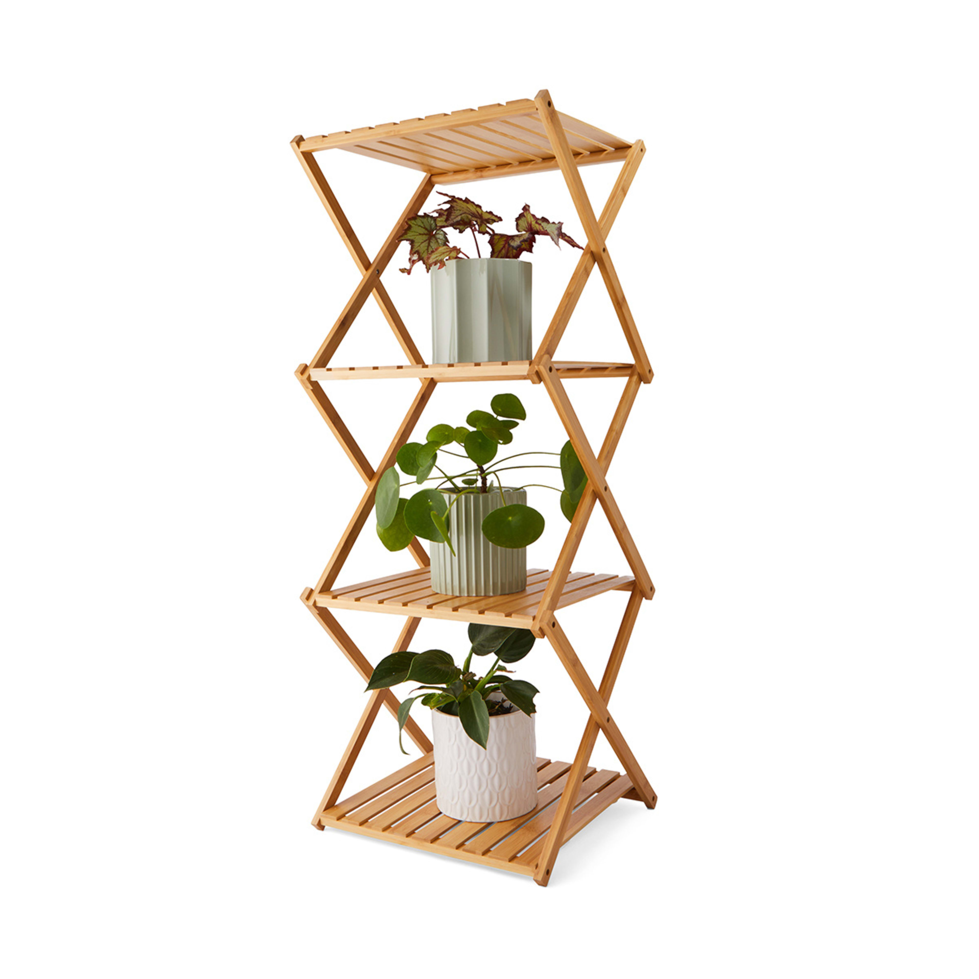 Foldable Bamboo Stand Kmart NZ