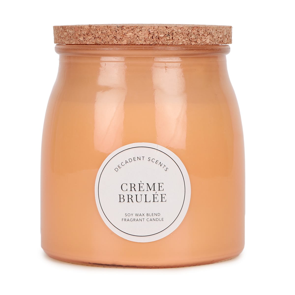 Creme Brulee Decadent Scents Soy Wax Blend Fragrant Candle Kmart NZ