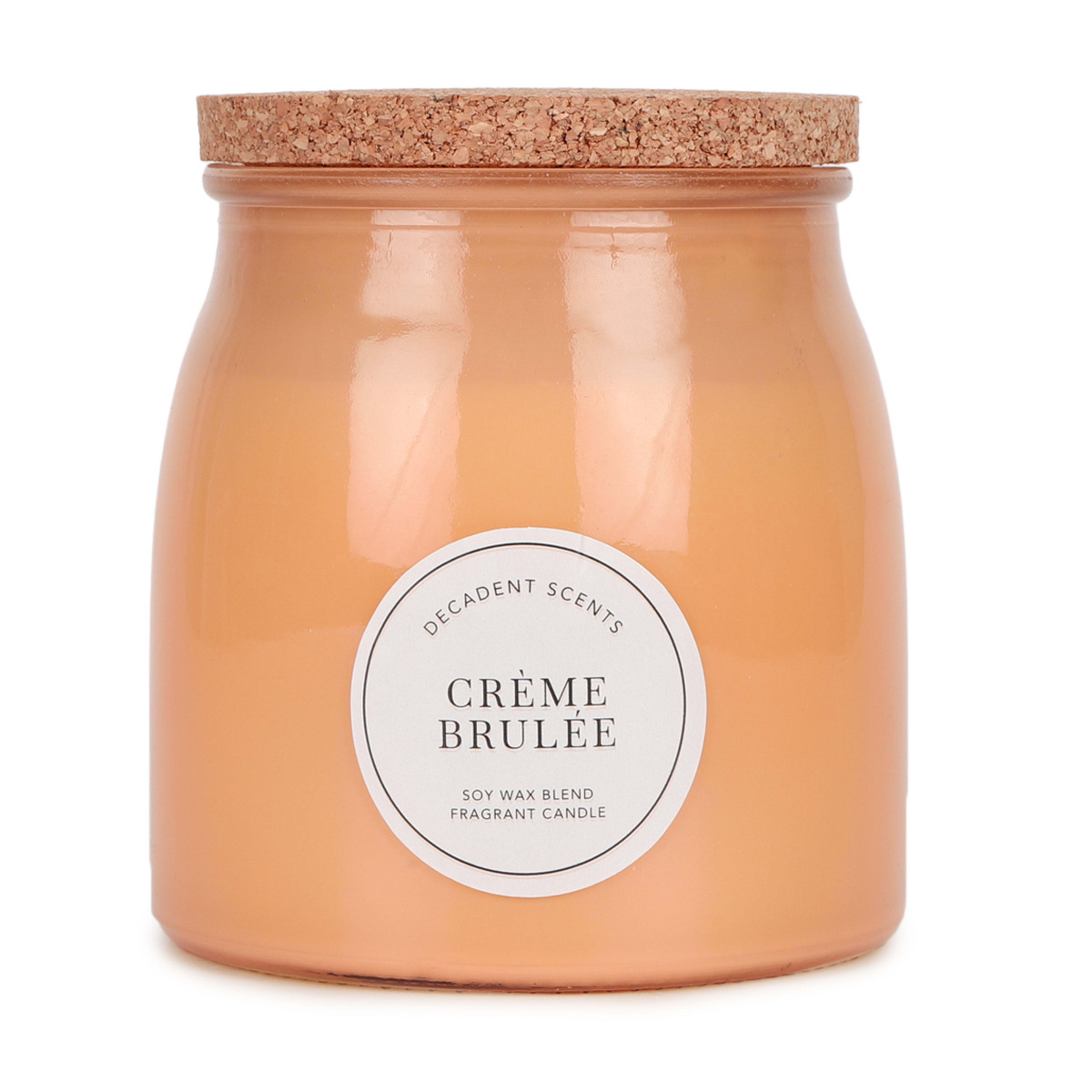 Creme Brulee Decadent Scents Soy Wax Blend Fragrant Candle Kmart