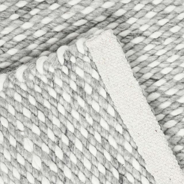 Wool Blend Felix Rug Grey, Extra Large 270cm x 180cm Kmart