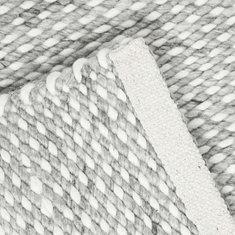 Wool Blend Felix Rug Grey, Extra Large 270cm x 180cm Kmart