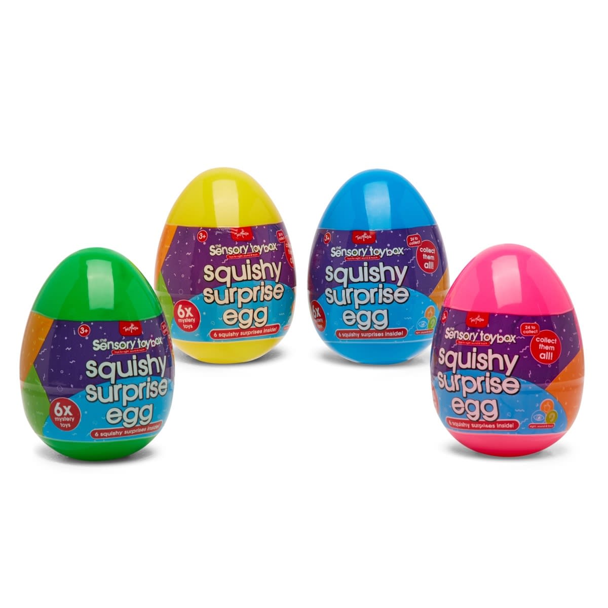 ToyMania The Sensory Toy Box Squishy Surprise Egg - Assorted - Kmart NZ