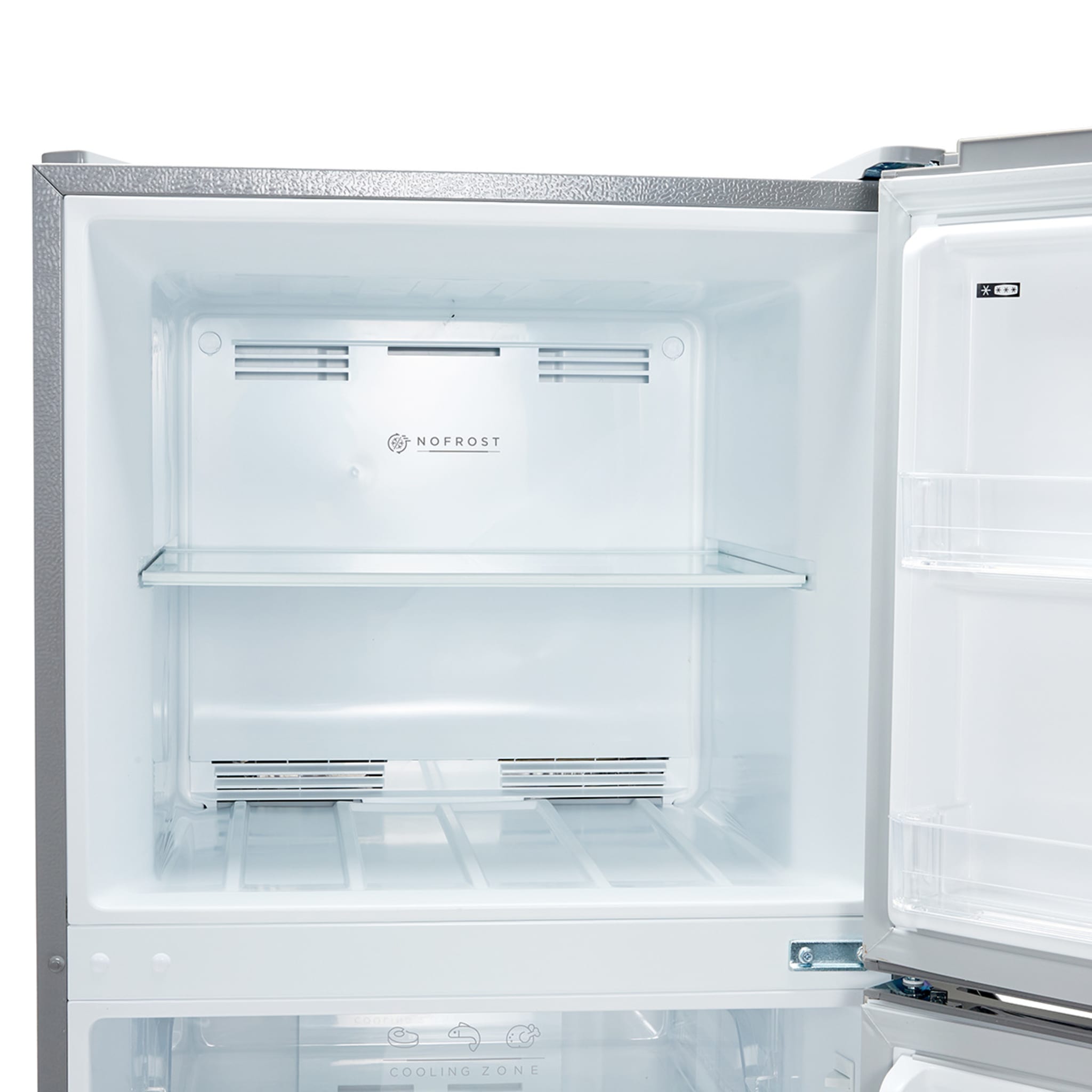 314L Top Mount Fridge Stainless Steel Kmart