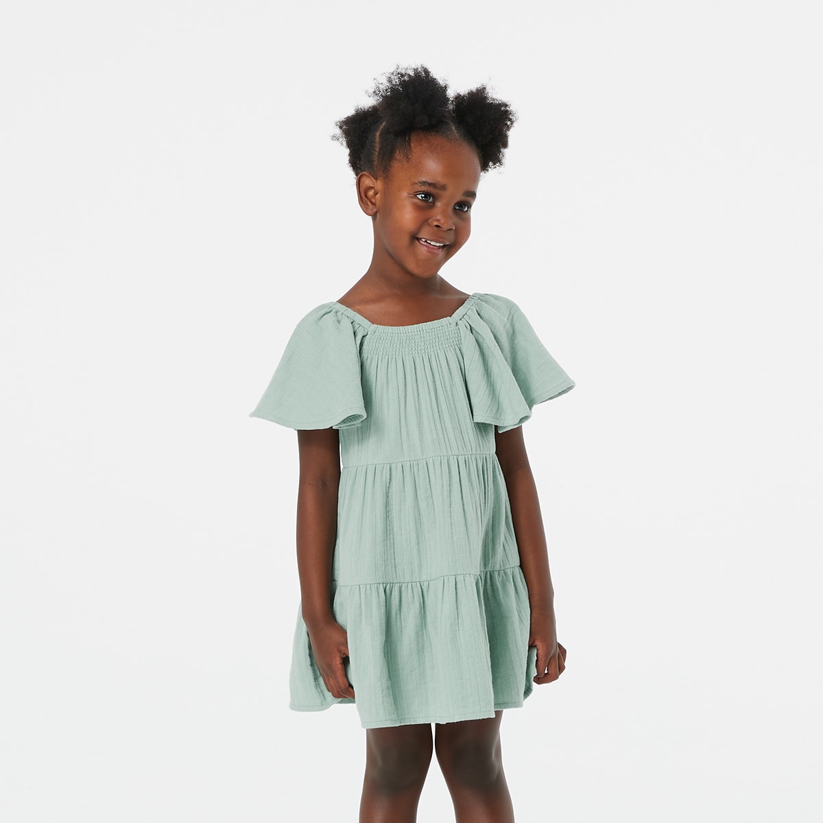 green dress kmart Green Gemstone Off-Shoulder Gown– Teuta Matoshi main image 1