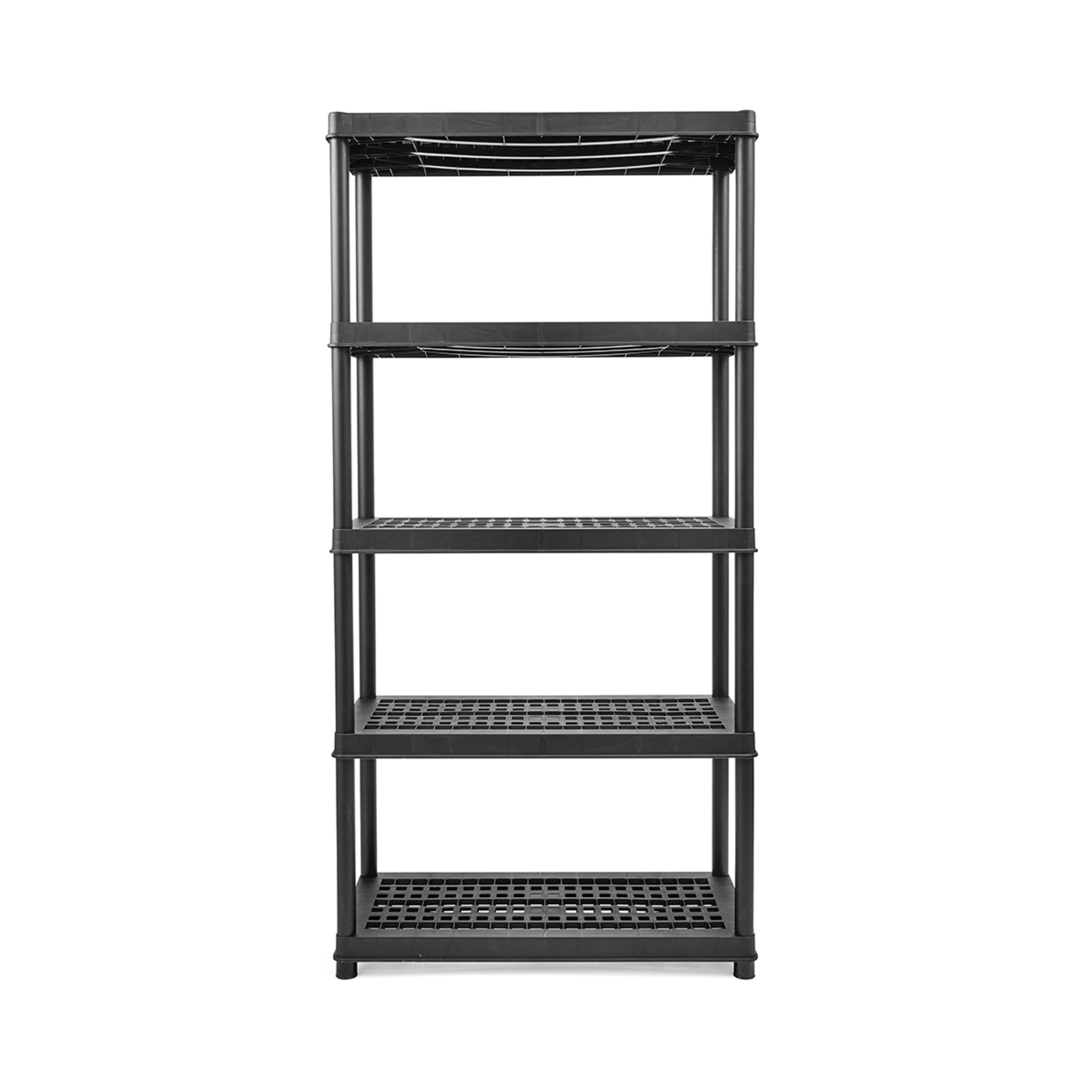 5 Heavy Duty 5 Tier Shelves - Black, 5 of 9
