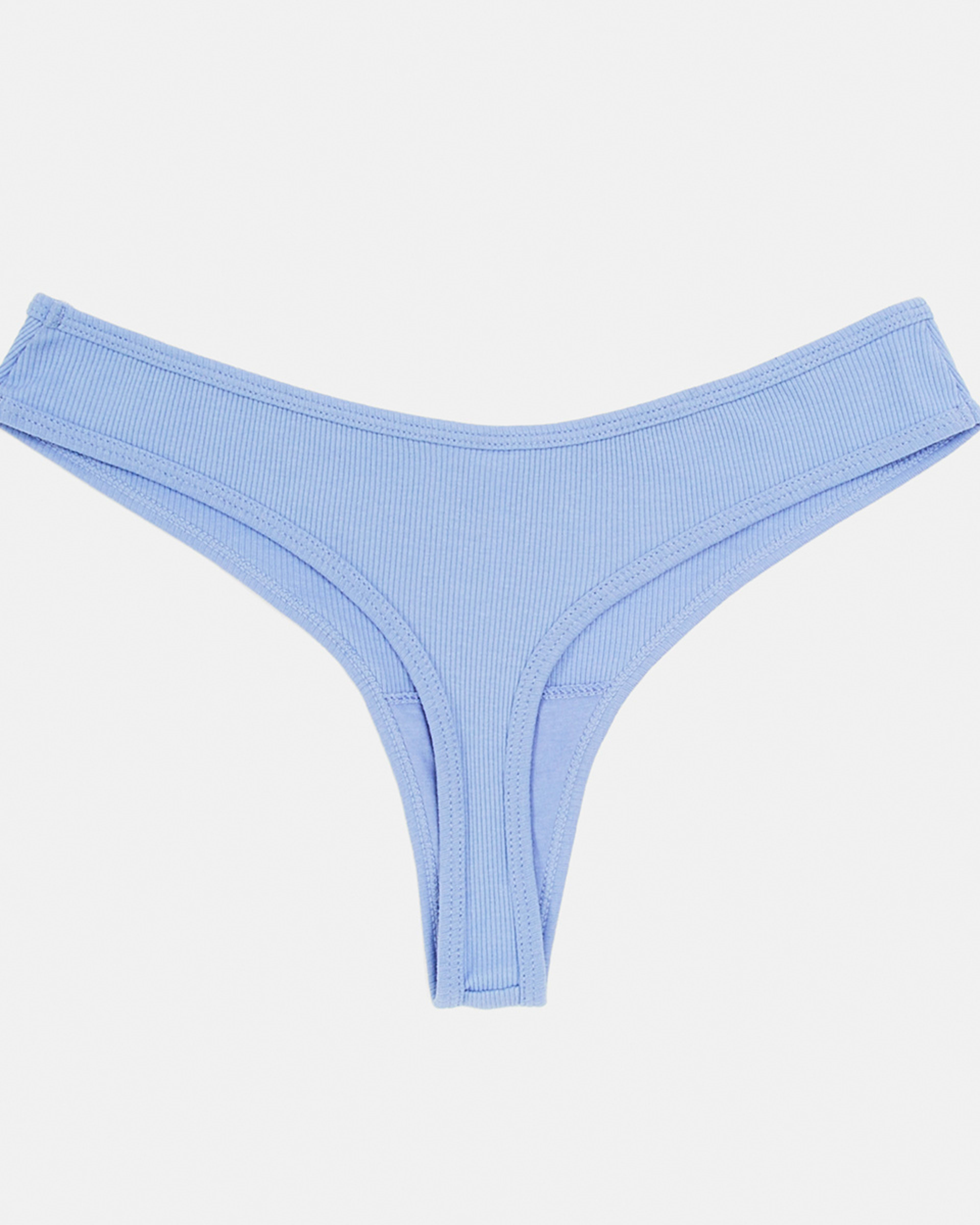 2 Ribbed G-string Briefs HYDRANGEA, 2 of 6