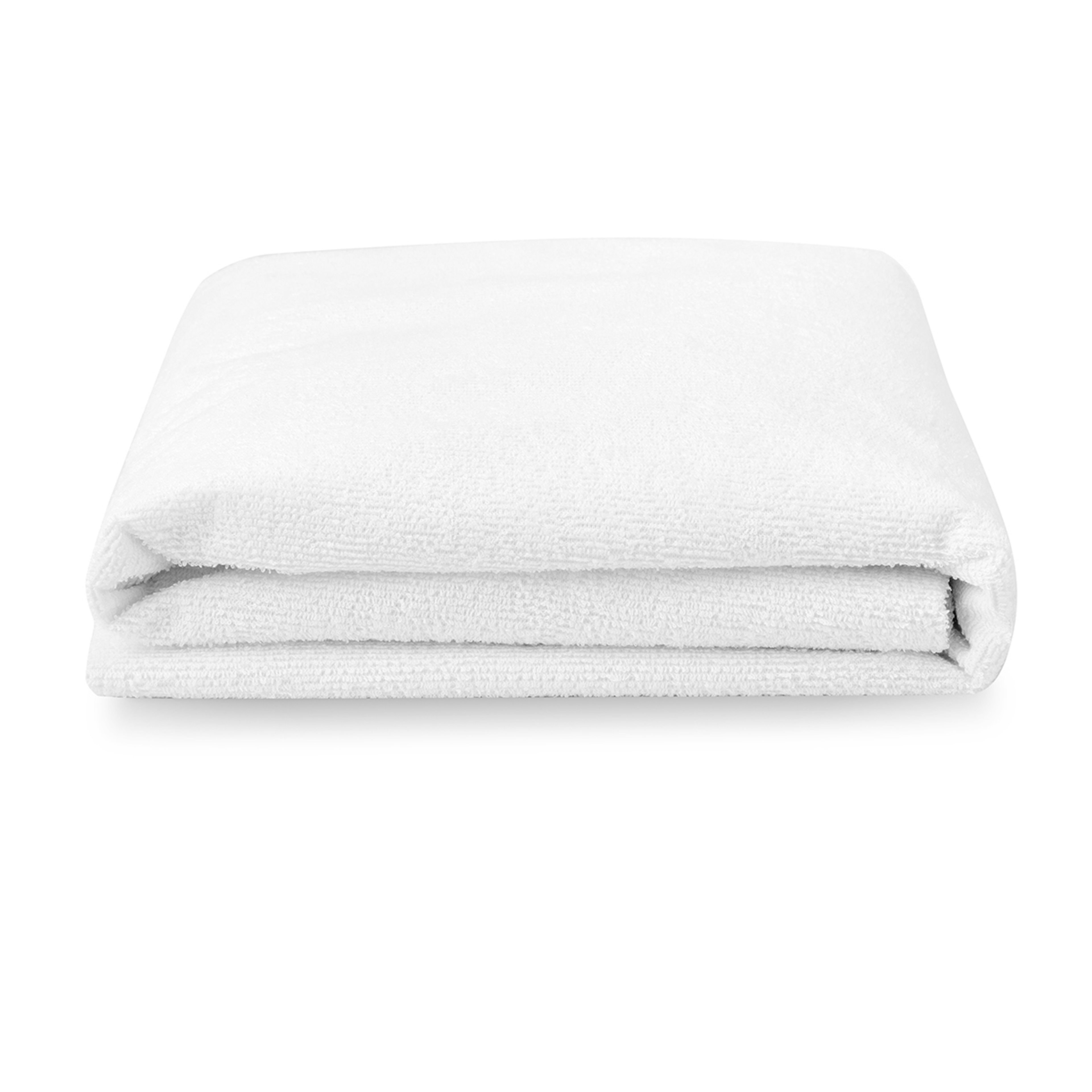 2 Waterproof Fitted Mattress Protector - King Single Bed, White, 2 of 4