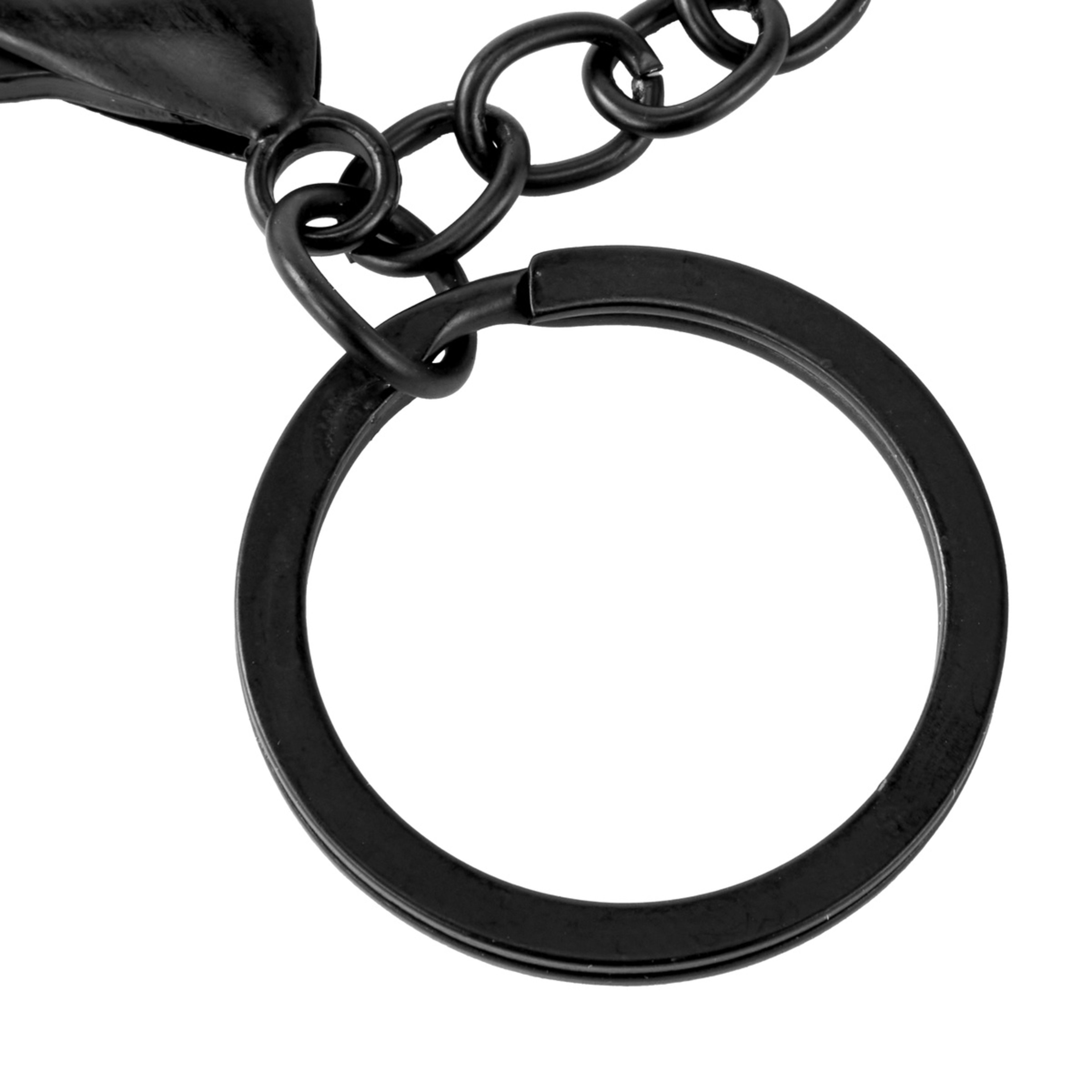 5 4 Pack Keyrings - Black, 5 of 5