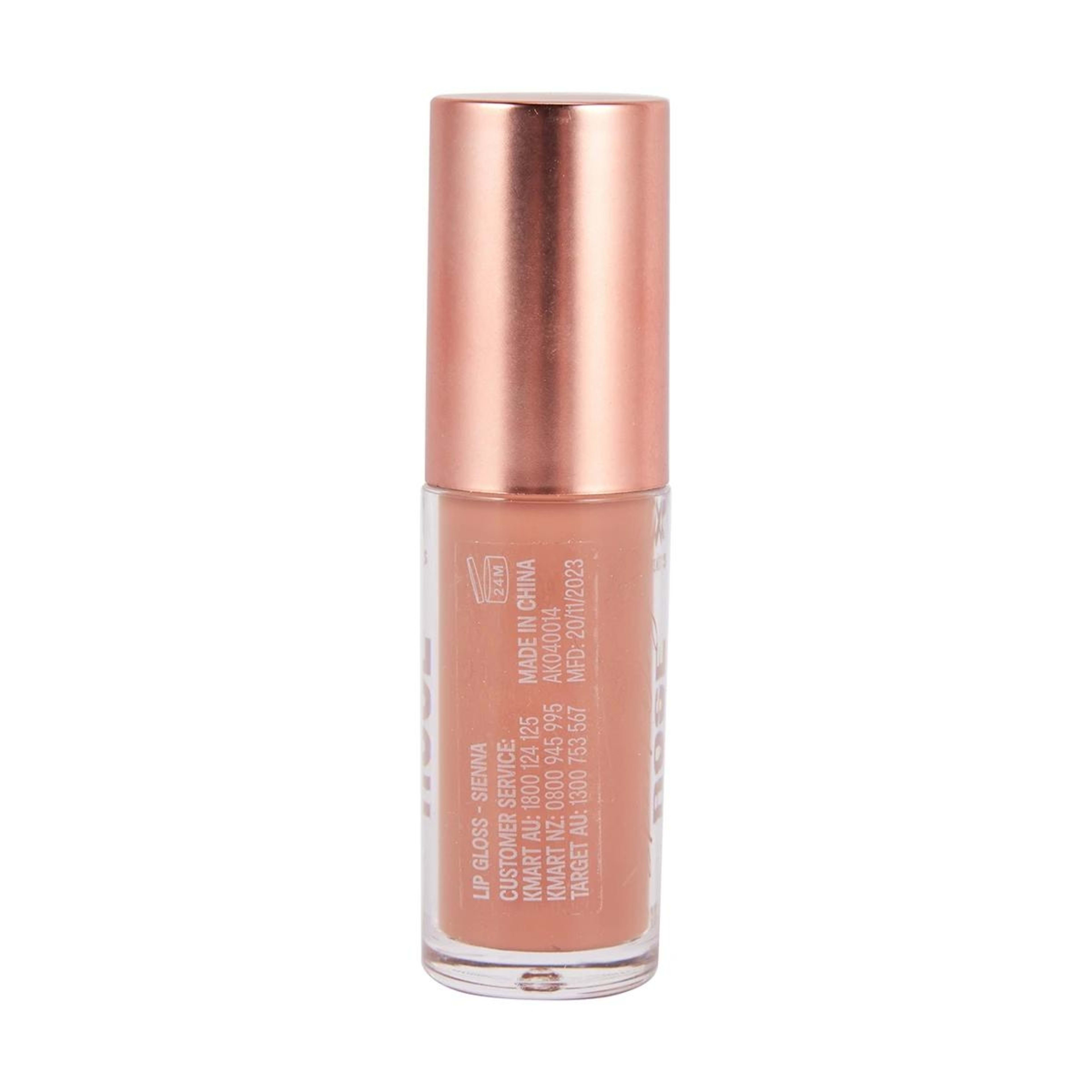 6 OXX Cosmetics Sparkling Rose Lip Gloss - Sienna, 6 of 7