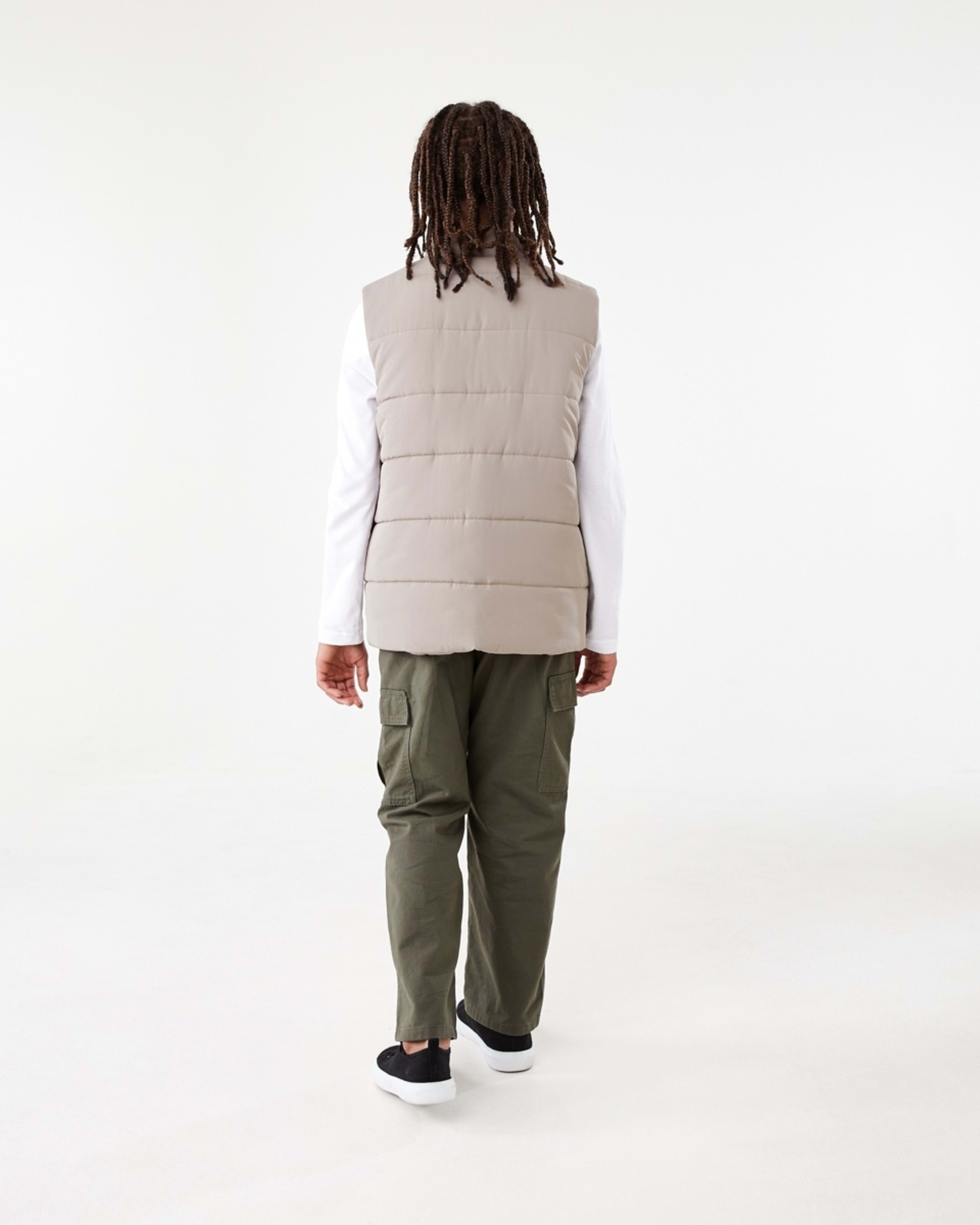 8 Basic Puffer Vest Moon Rock, 8 of 10