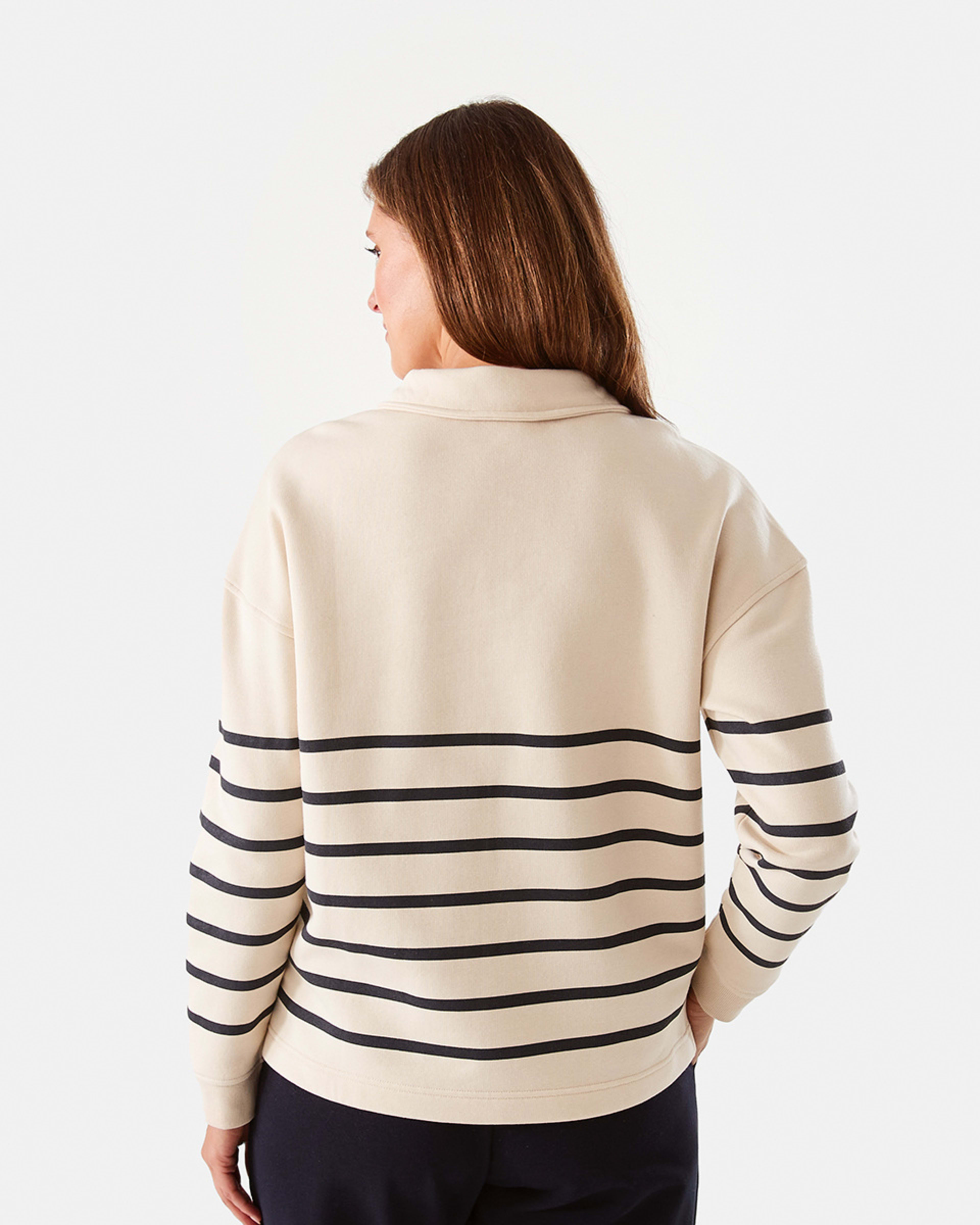 Quarter Zip Funnel Neck Sweatshirt Kmart