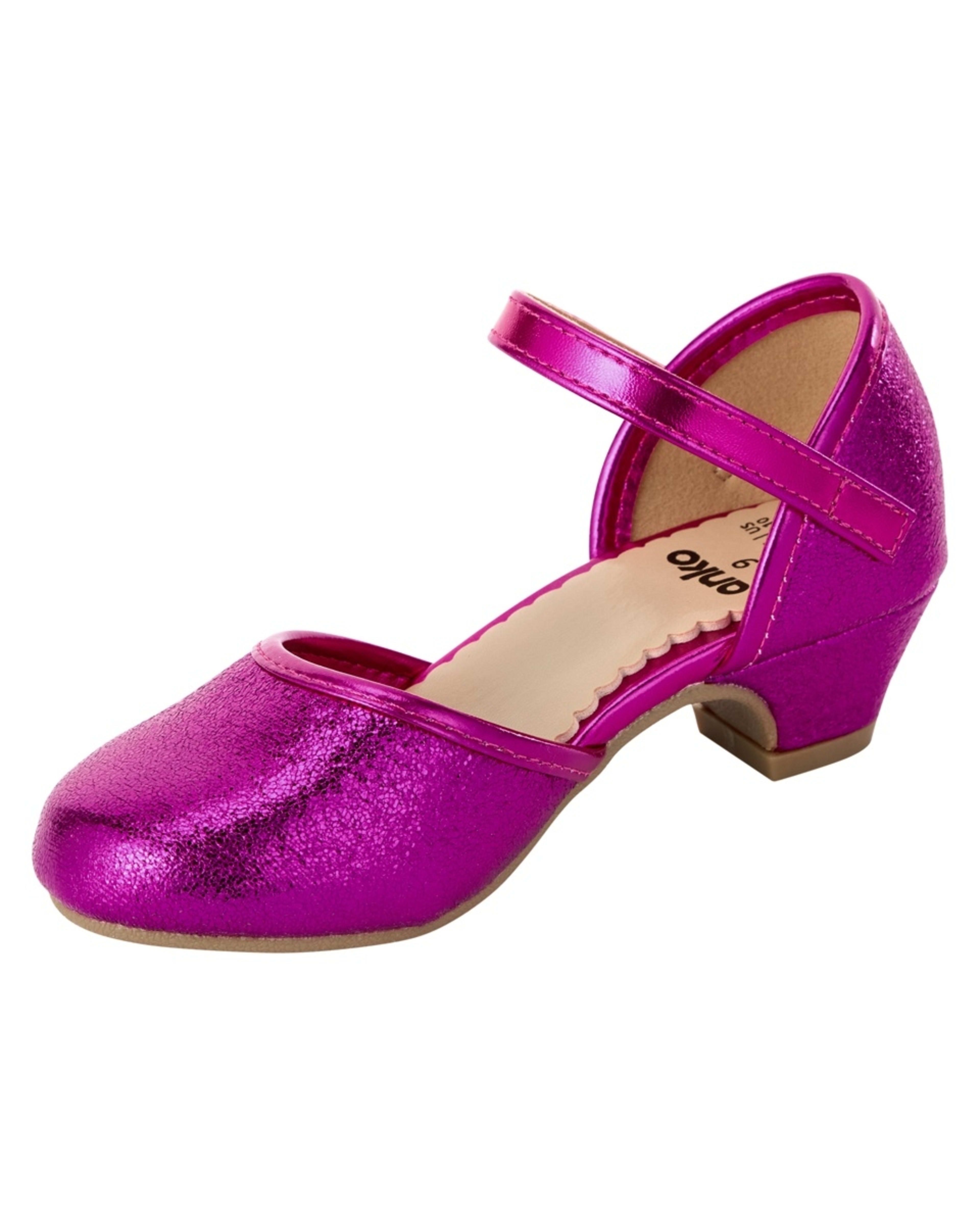 3 Junior Dance Heels Pink, 3 of 5