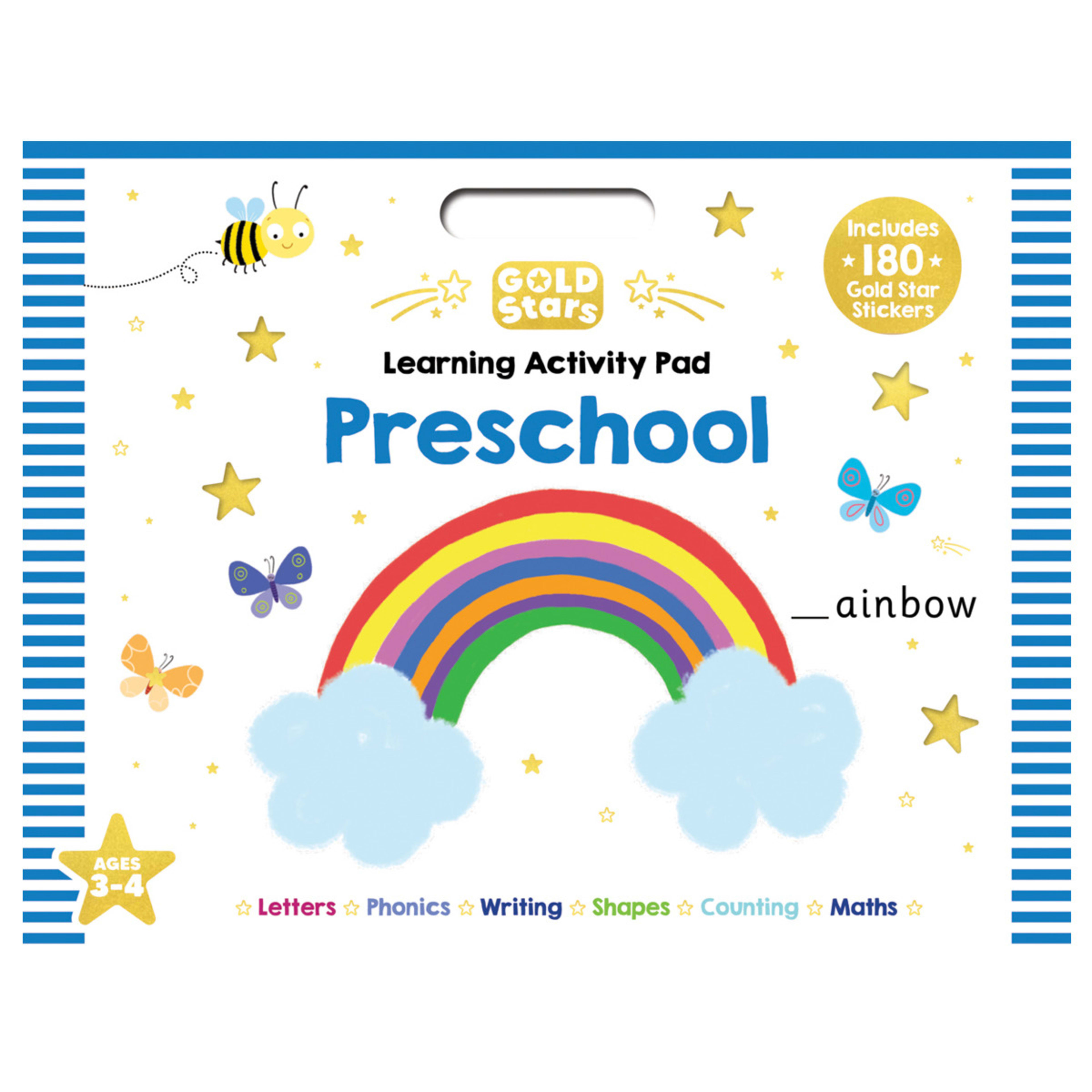 1 Gold Stars: Preschool Learning Activity Pad - Book